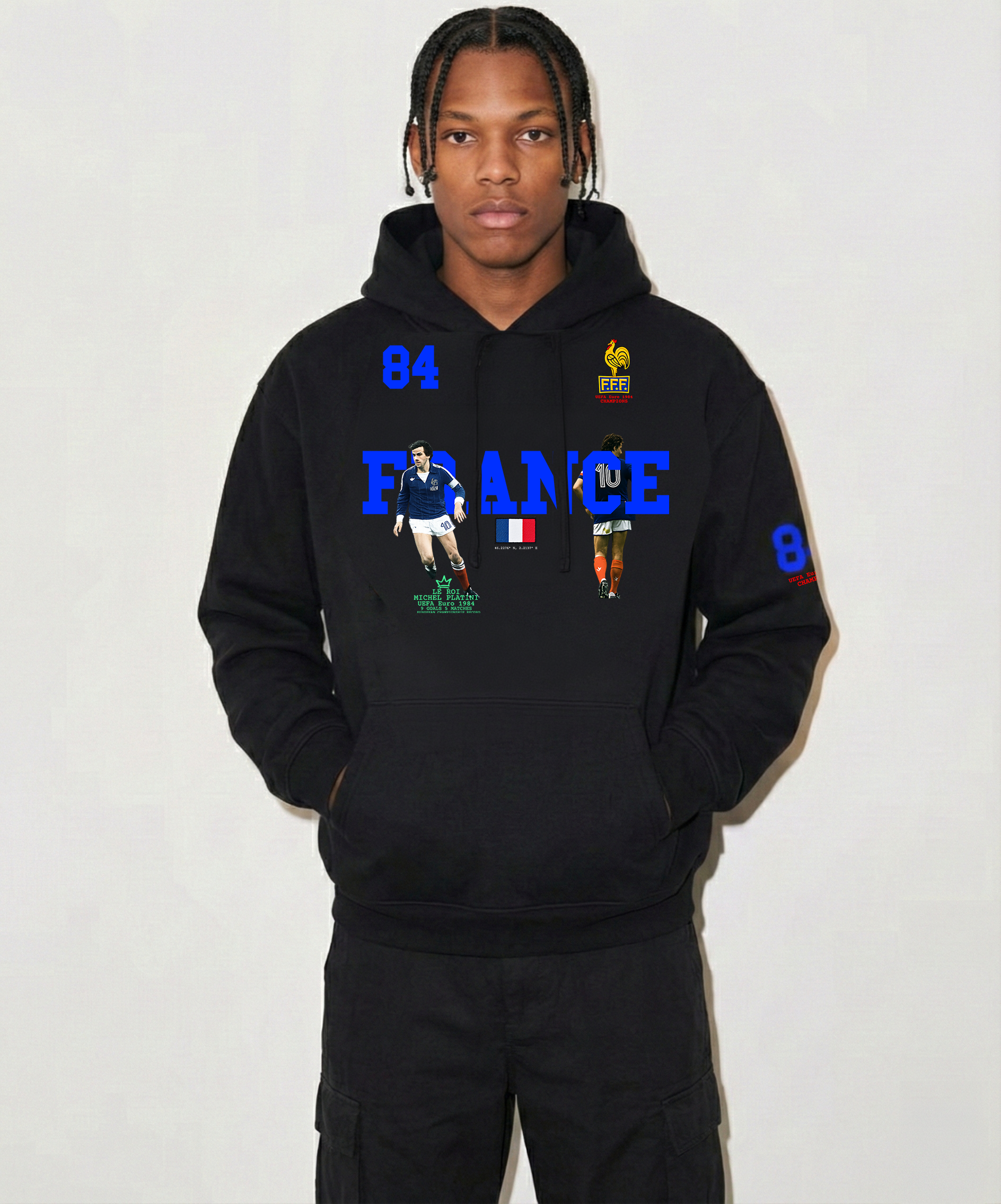 Plantini France 1984 EURO Champions Hoodie