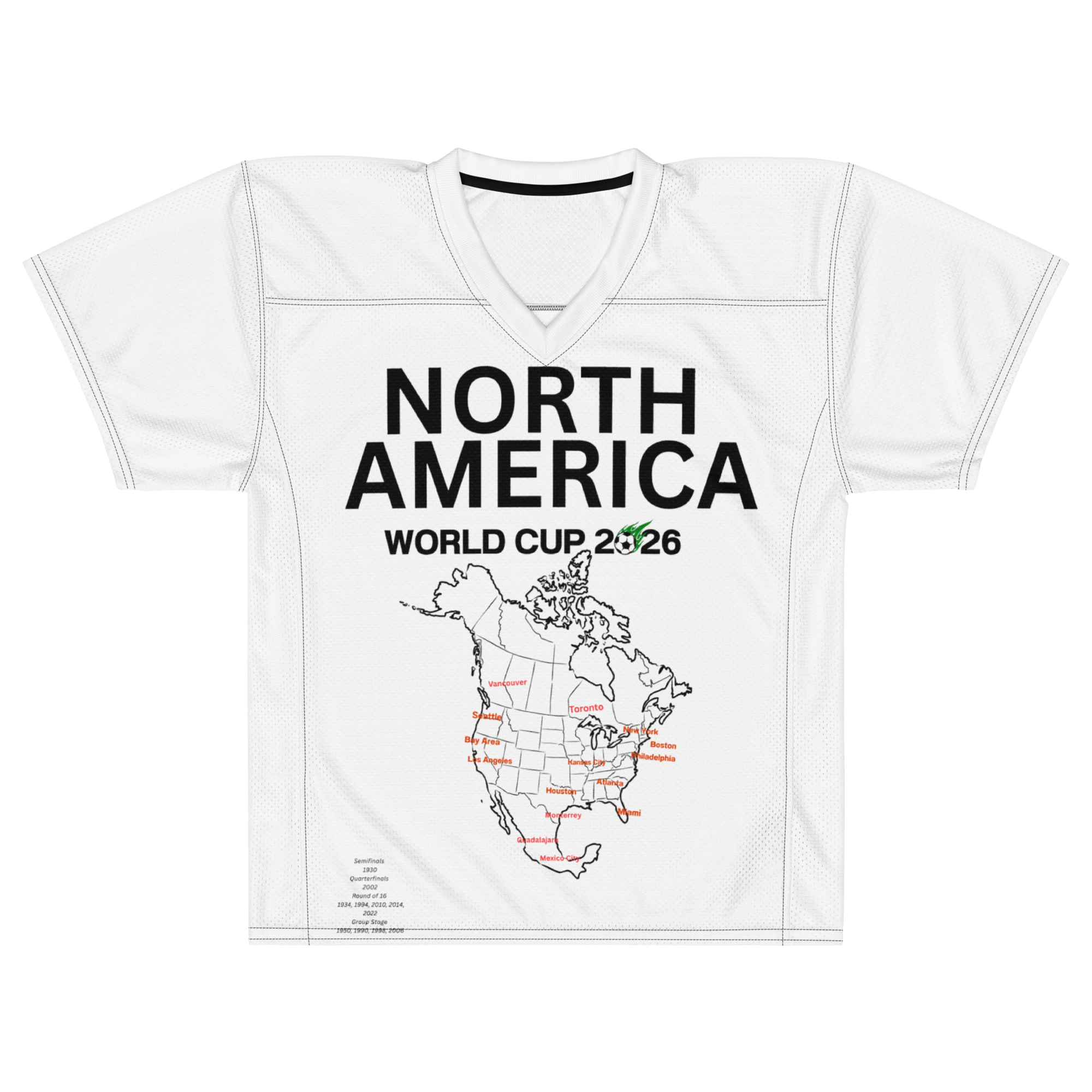 Fifa World Cup 2026 North America Footbal Jersey