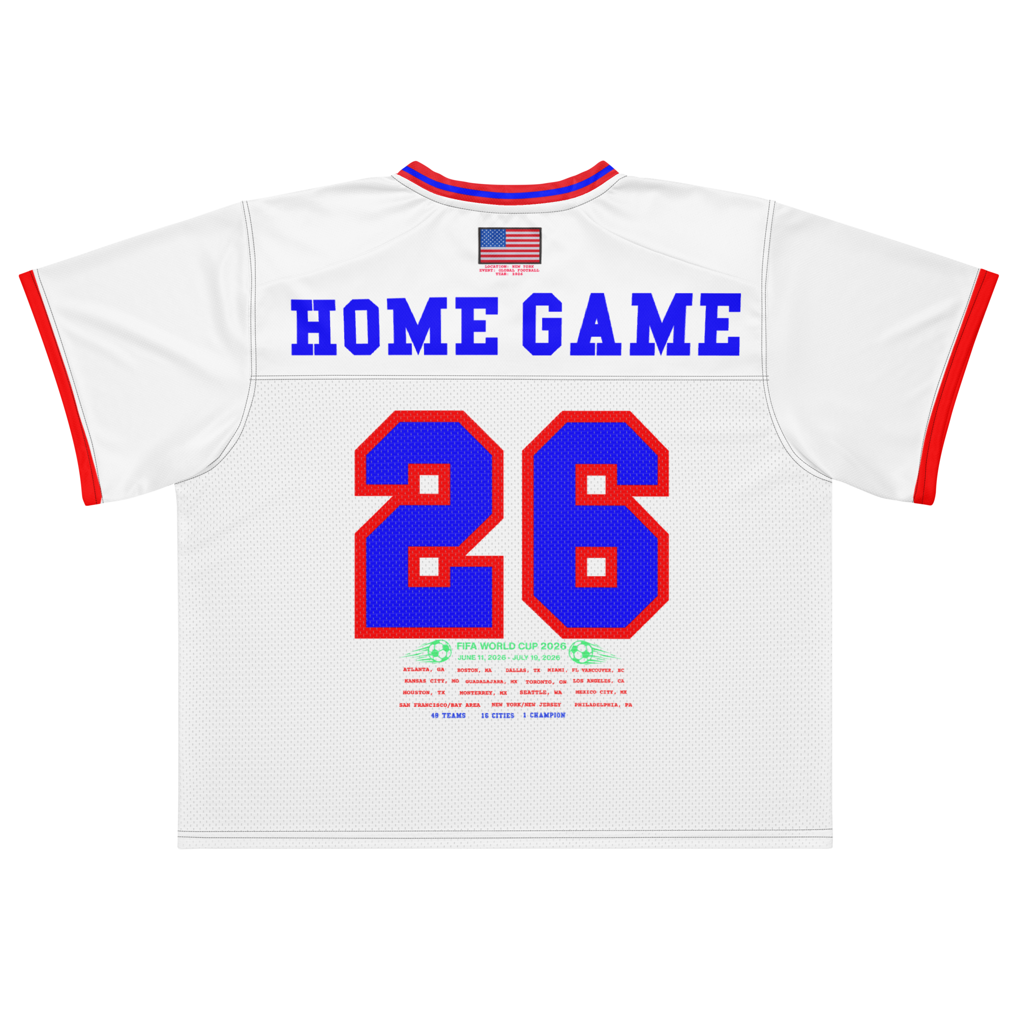 USA 250 Anniversary World Cup Edition Football Jerseys