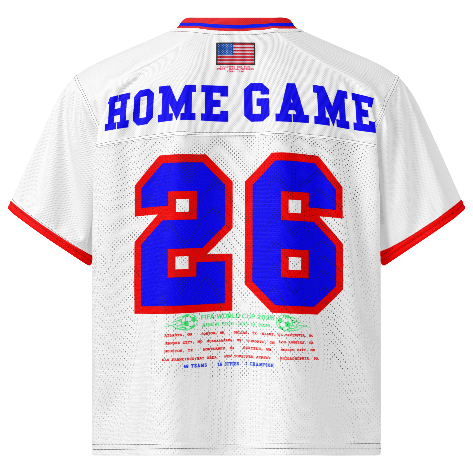 USA 250 Anniversary World Cup Edition Football Jerseys