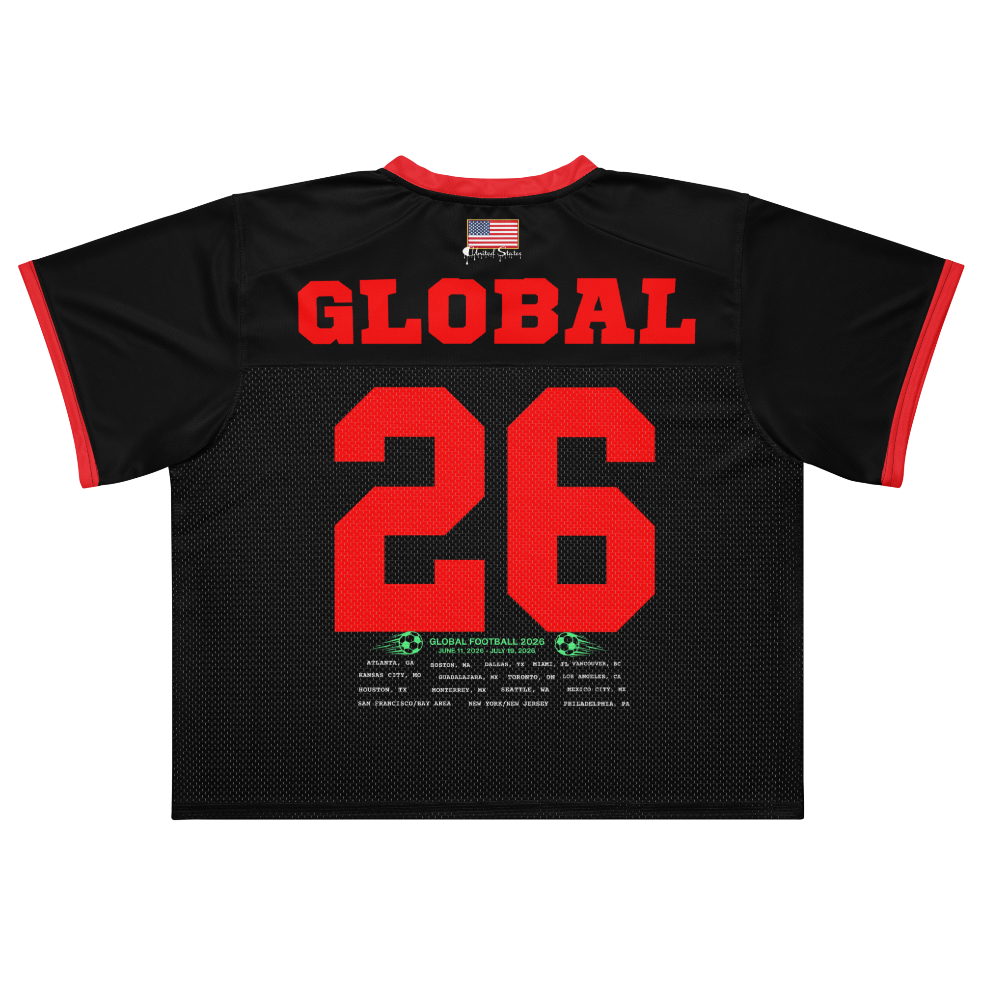2026 USA GLOBAL Football Jersey