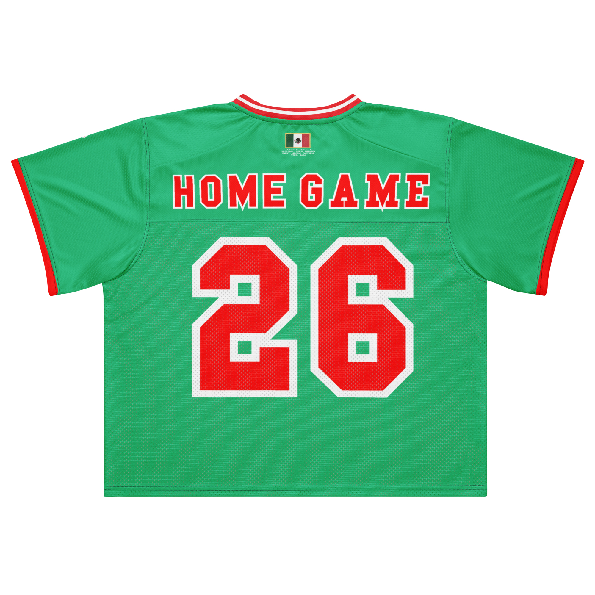 Mexico 2026 American Football Jersey