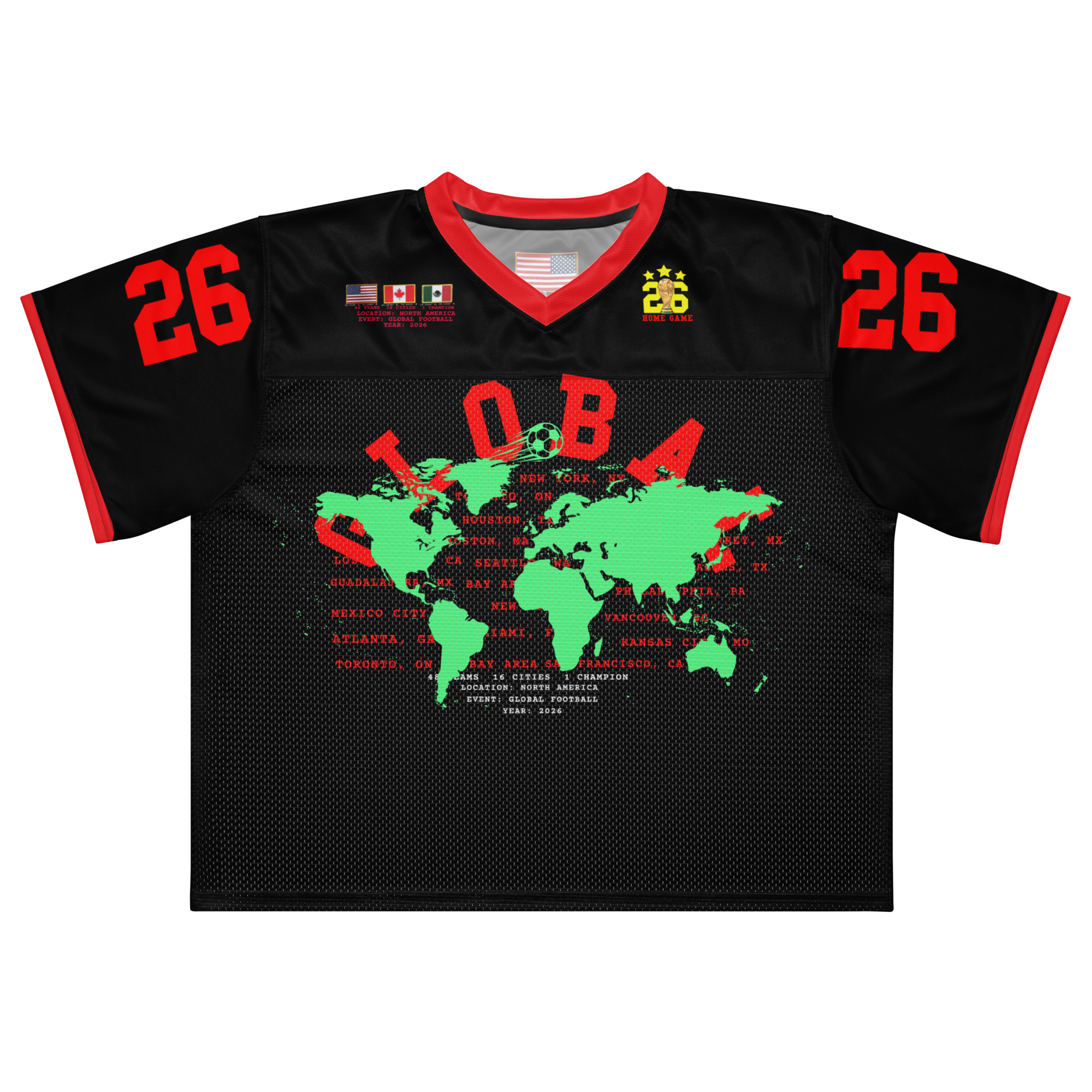 2026 USA GLOBAL Football Jersey