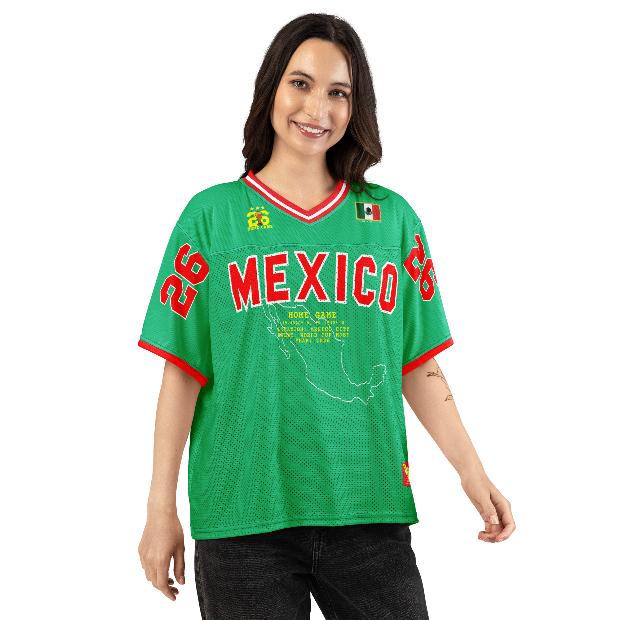 Mexico 2026 American Football Jersey