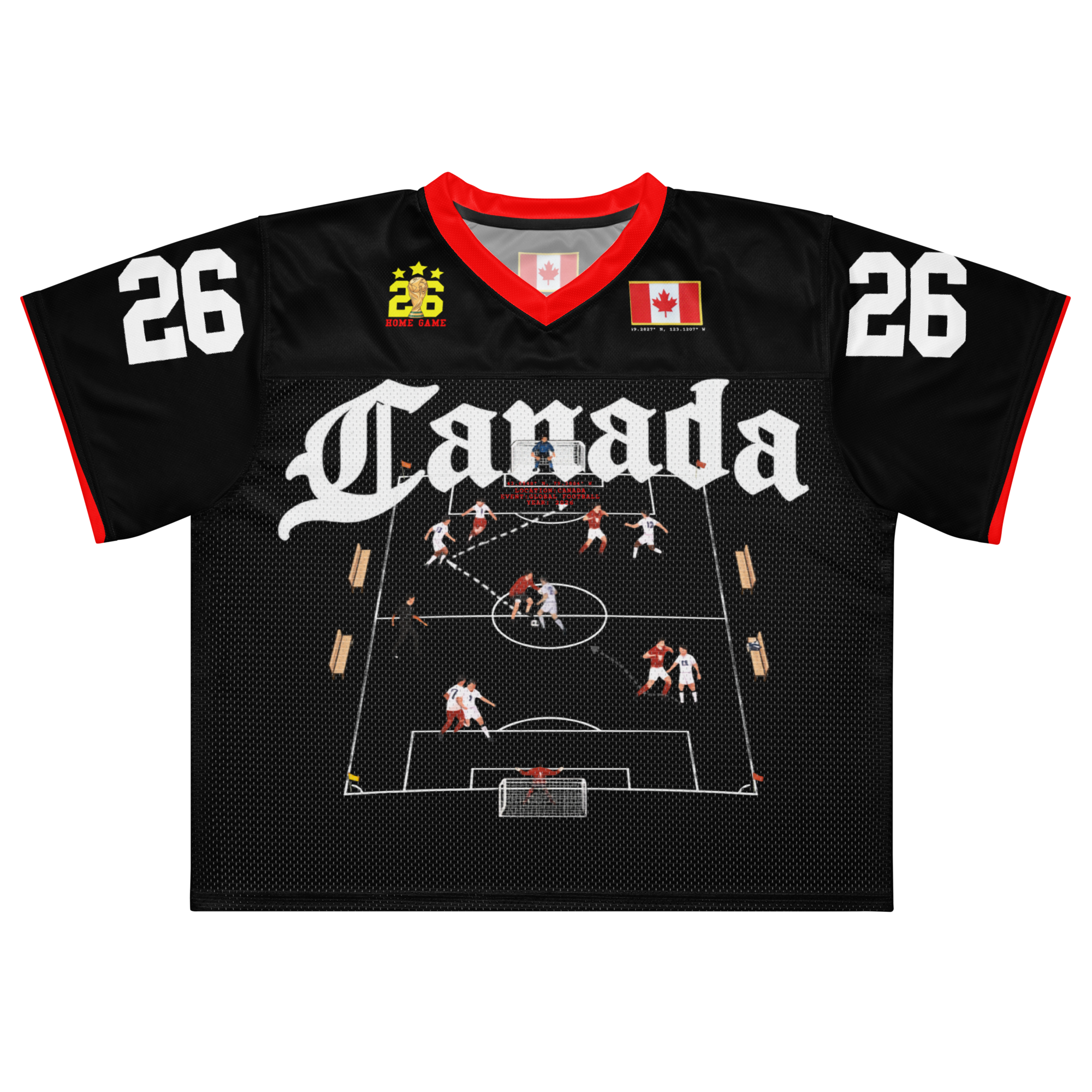 Canada Play Maker American Football Jersey