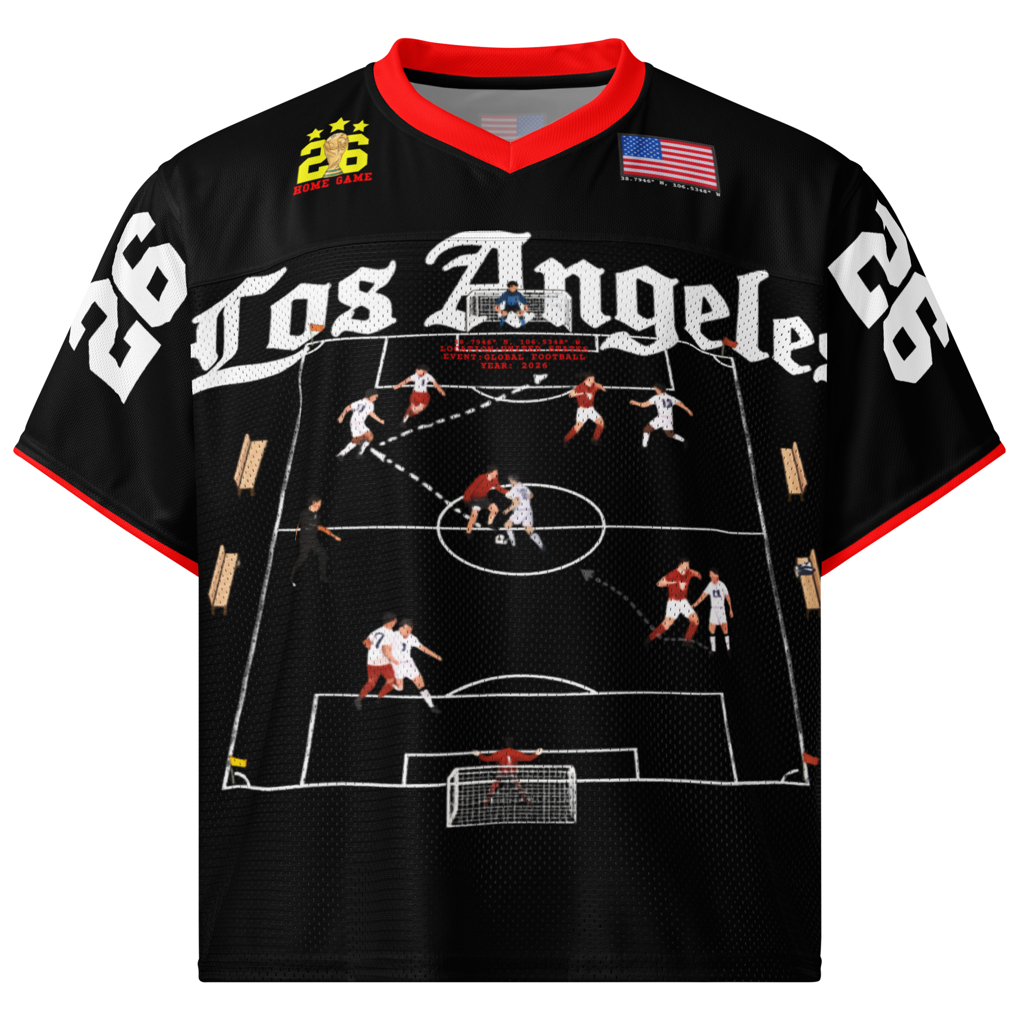 Los Angeles Play Maker American Football Jersey