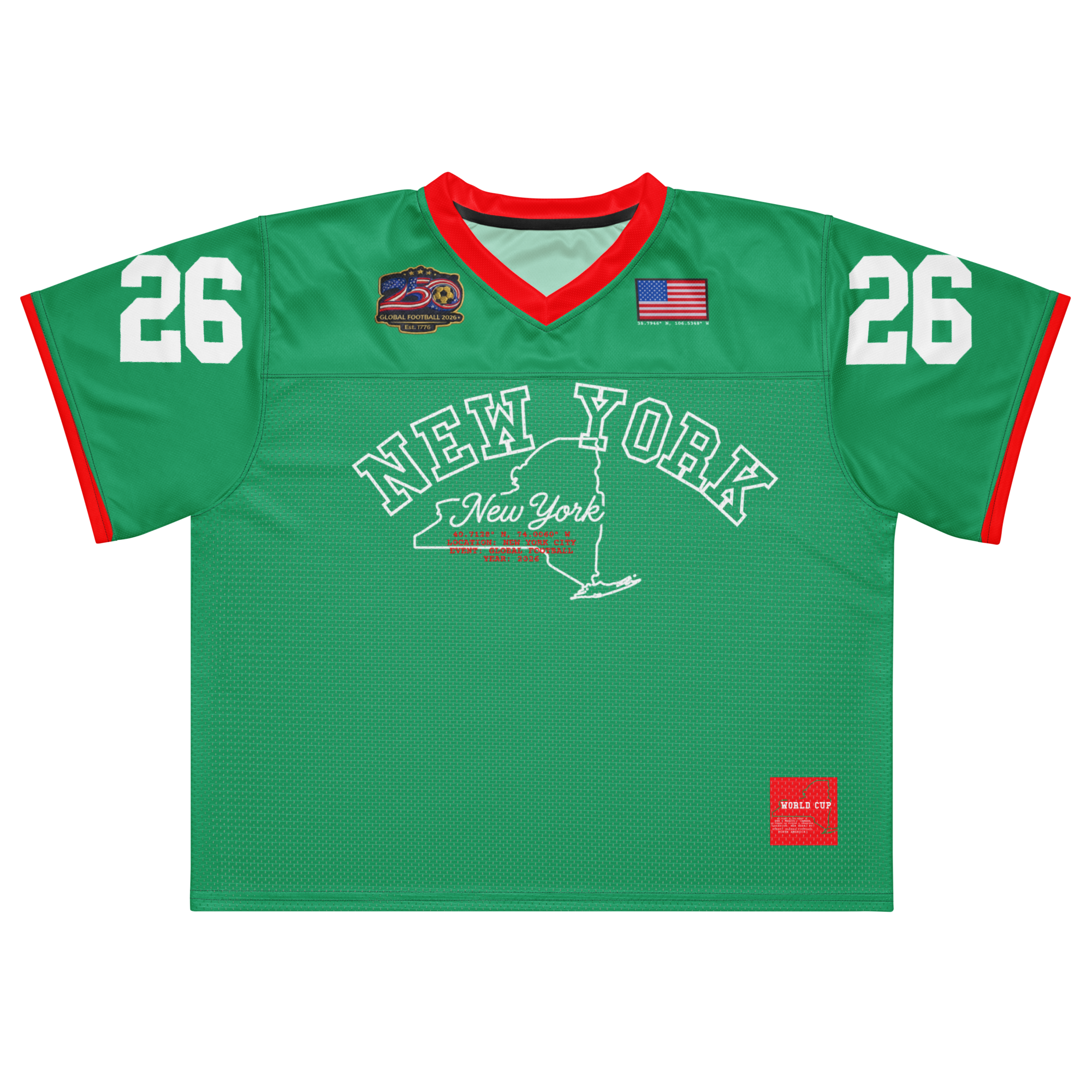 New York Home Game Remixed 2026 Football Jersey
