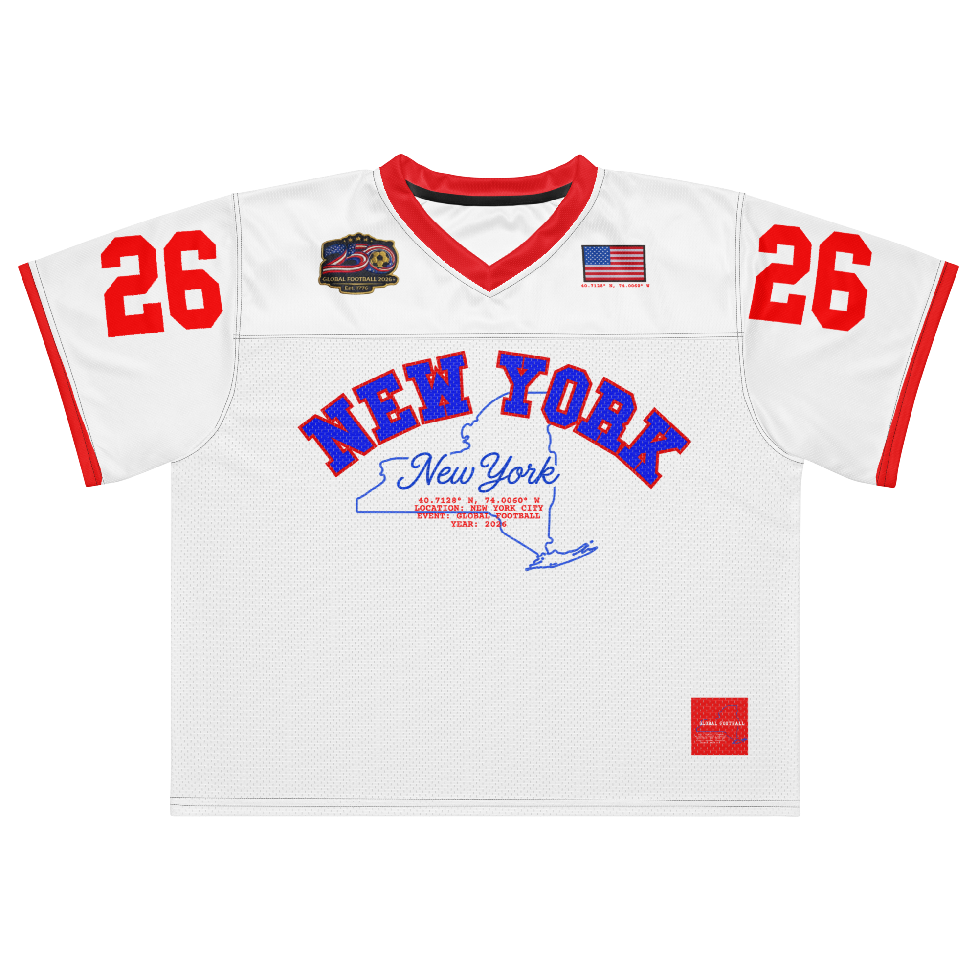 New York Home Game Remixed 2026 Football Jersey