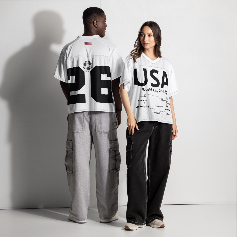 Custom USA Map World Cup 2026 Jersey (Copy)