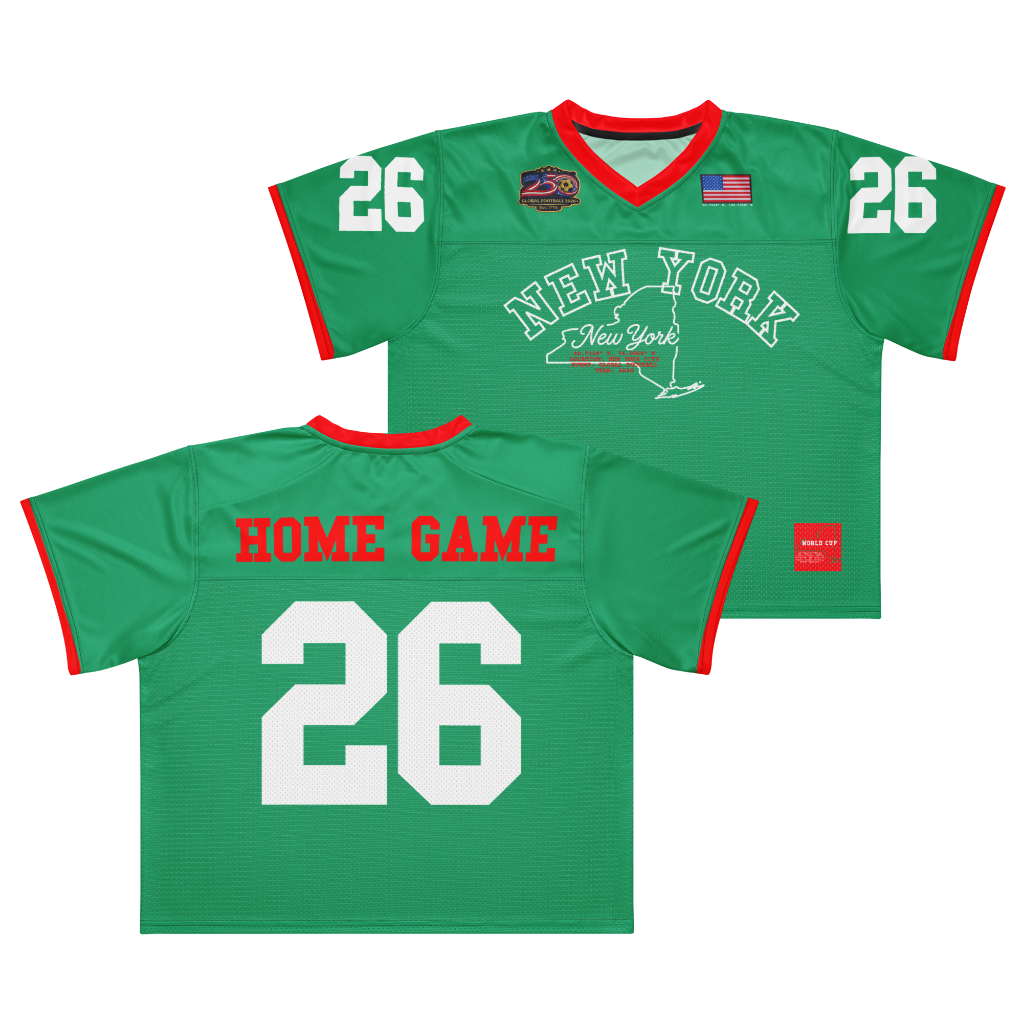 New York Home Game Remixed 2026 Football Jersey