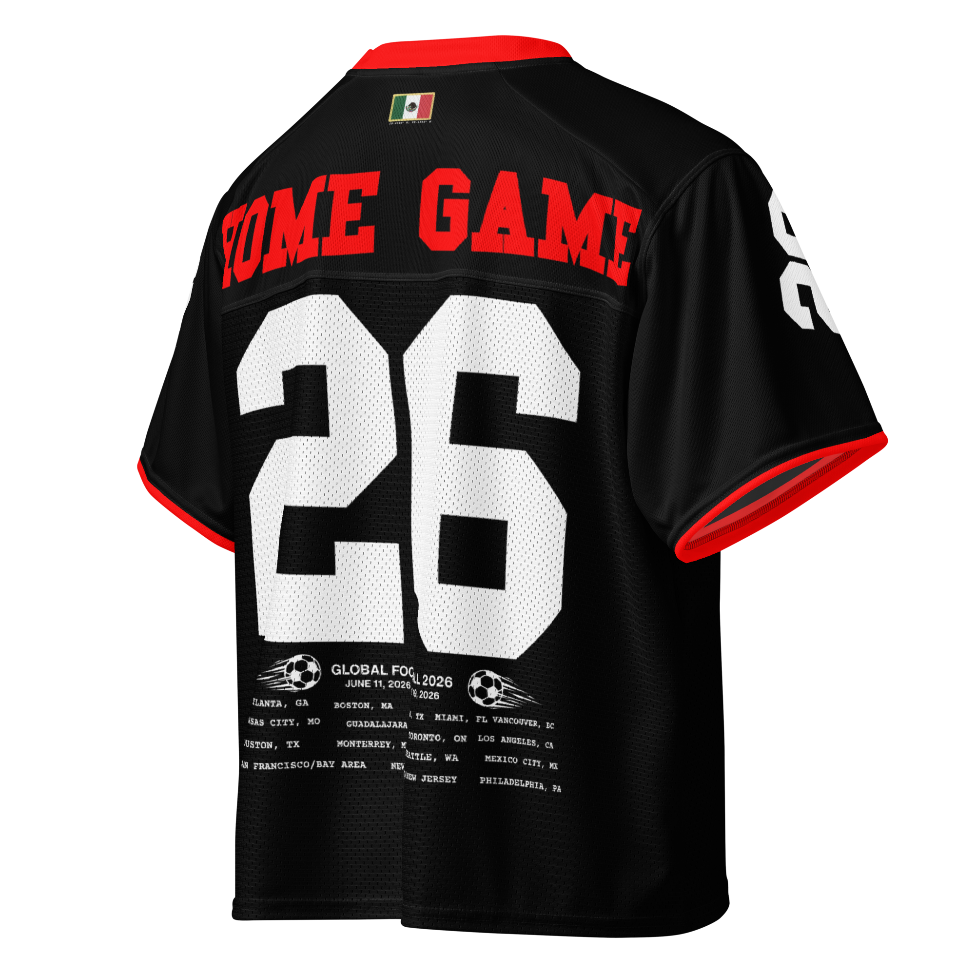 Mexico Play Maker American Football Jersey