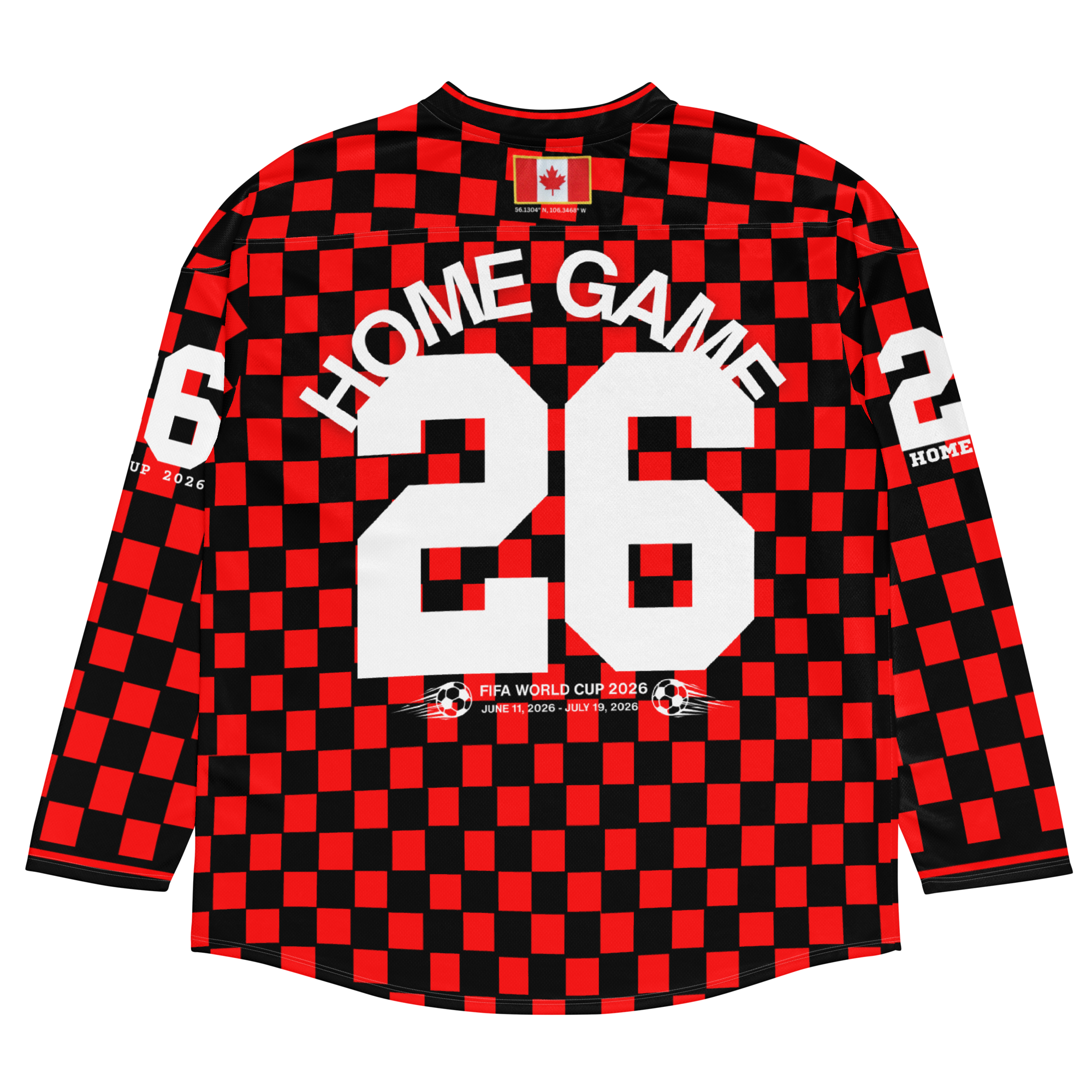 Canada 2026 World Cup Long Sleeve Jersey