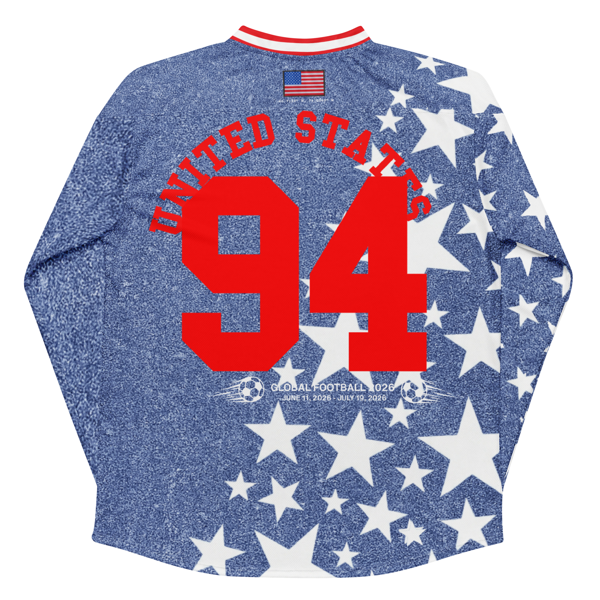 1994 'Denim Stars' USA Long Sleeve Jersey