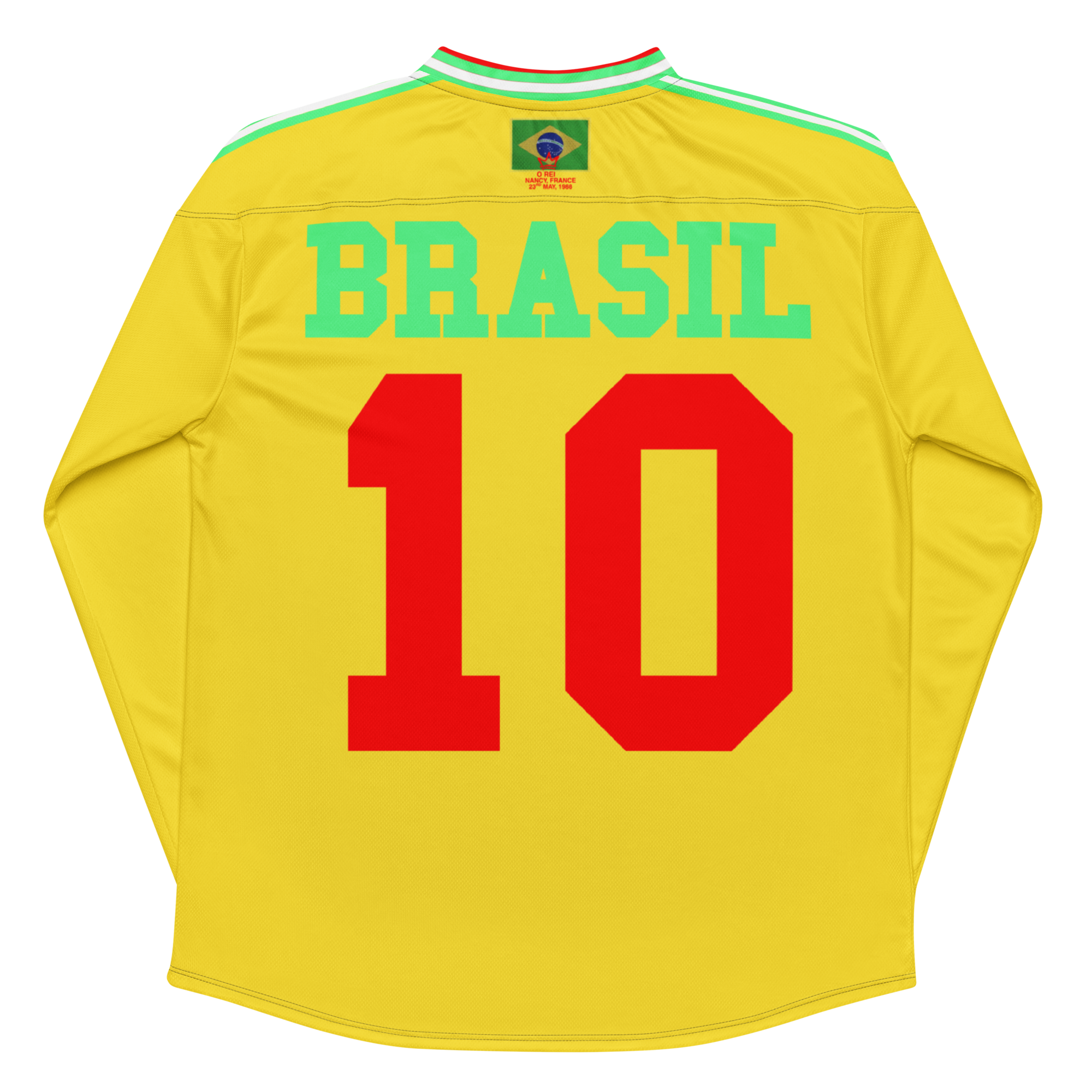No Drug 1988 Brazil Long Sleeve Jersey