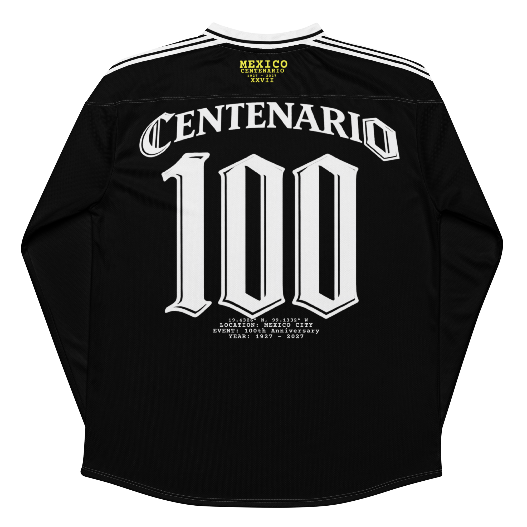 Mexico 100th Anniversary Long Sleeve Soccer Jersey
