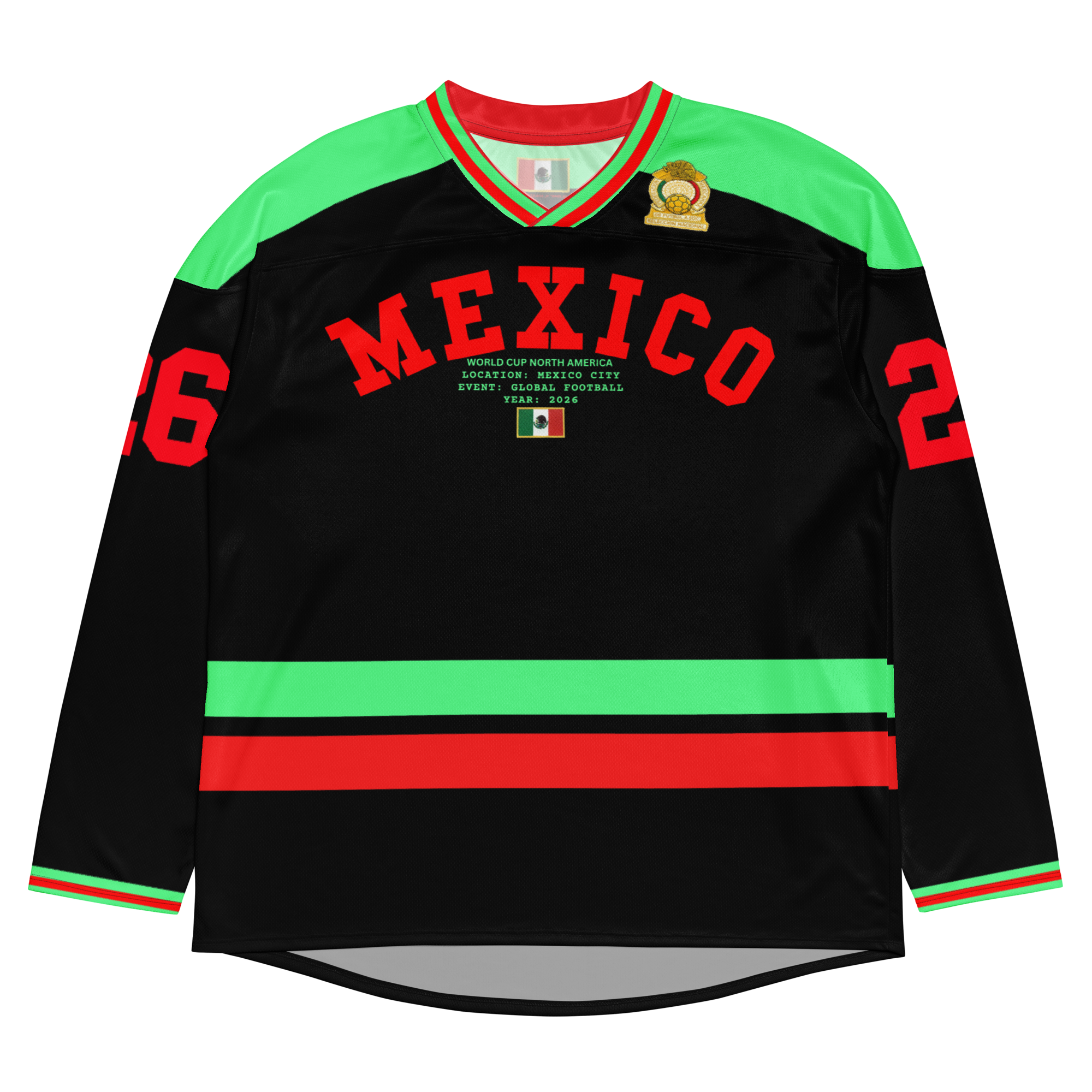 Mexico Olympic World Cup 2026 Long Sleeve Jersey