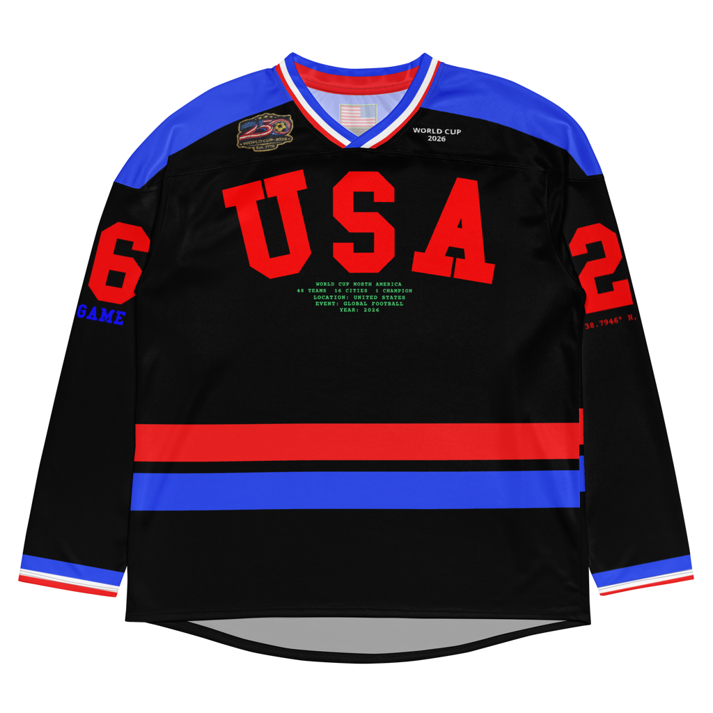 USA 2026 World Cup Olympic Inspired Long Sleeve Jersey