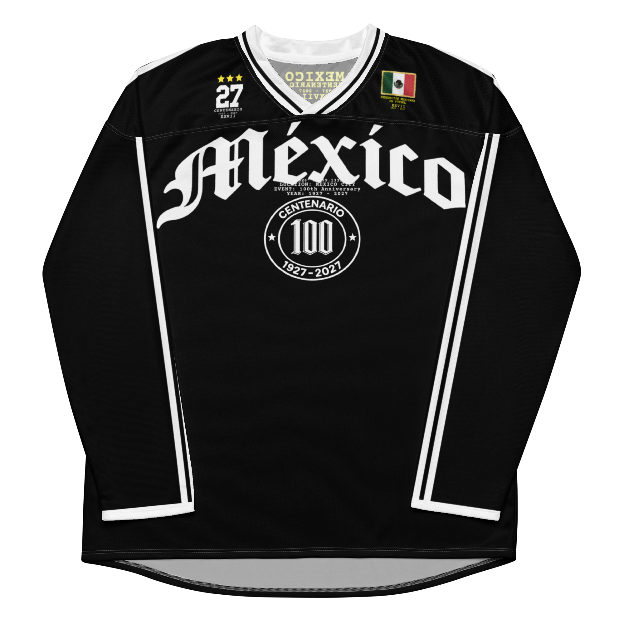 Mexico 100th Anniversary Long Sleeve Soccer Jersey