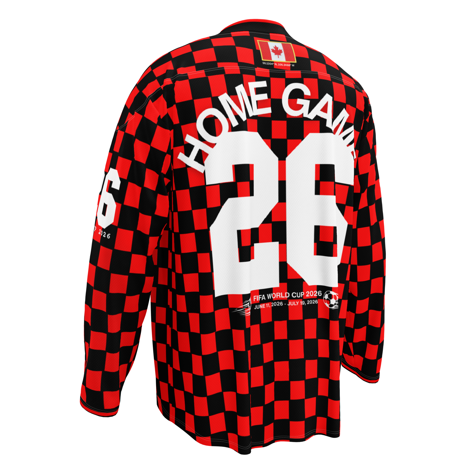 Canada 2026 World Cup Long Sleeve Jersey