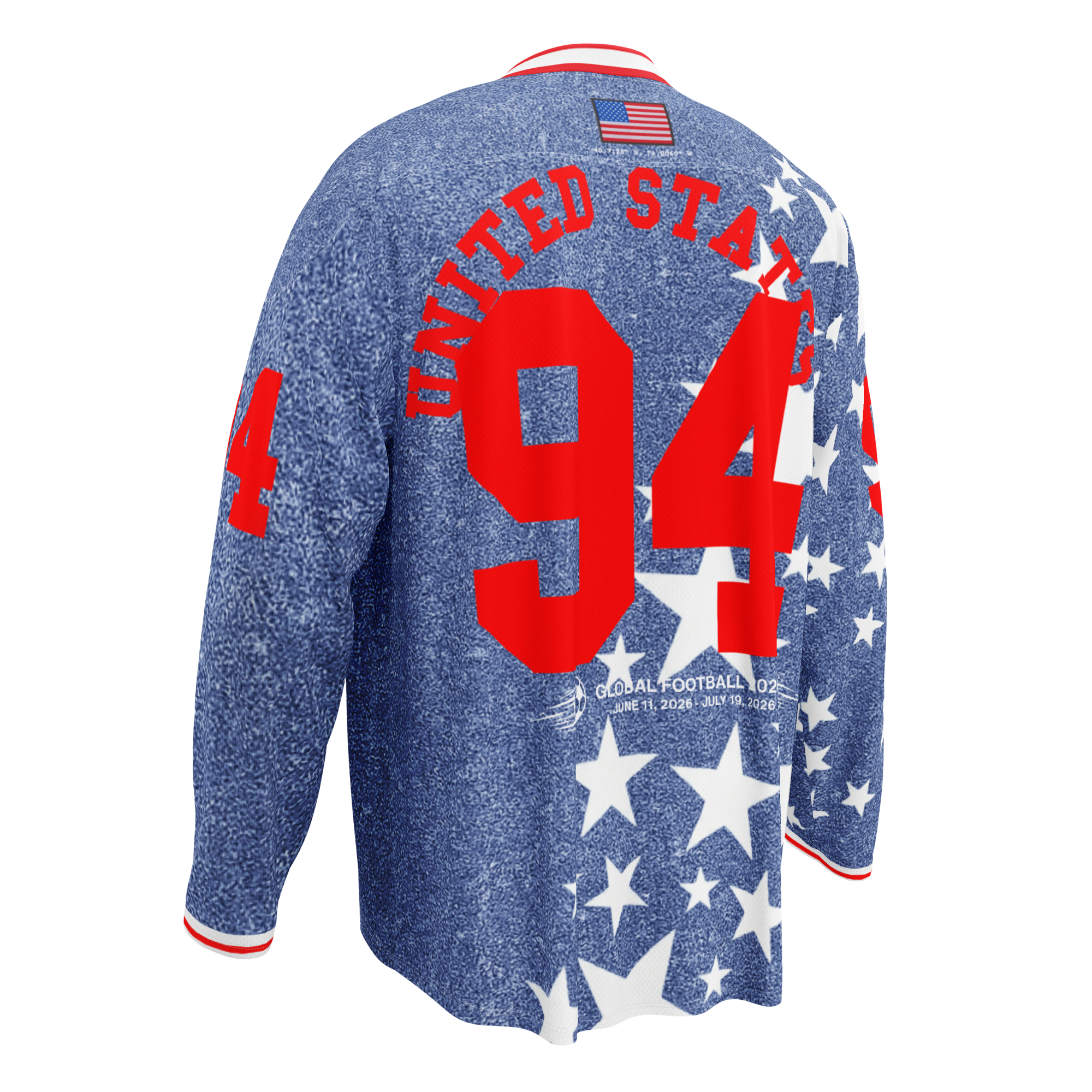 1994 'Denim Stars' USA Long Sleeve Jersey