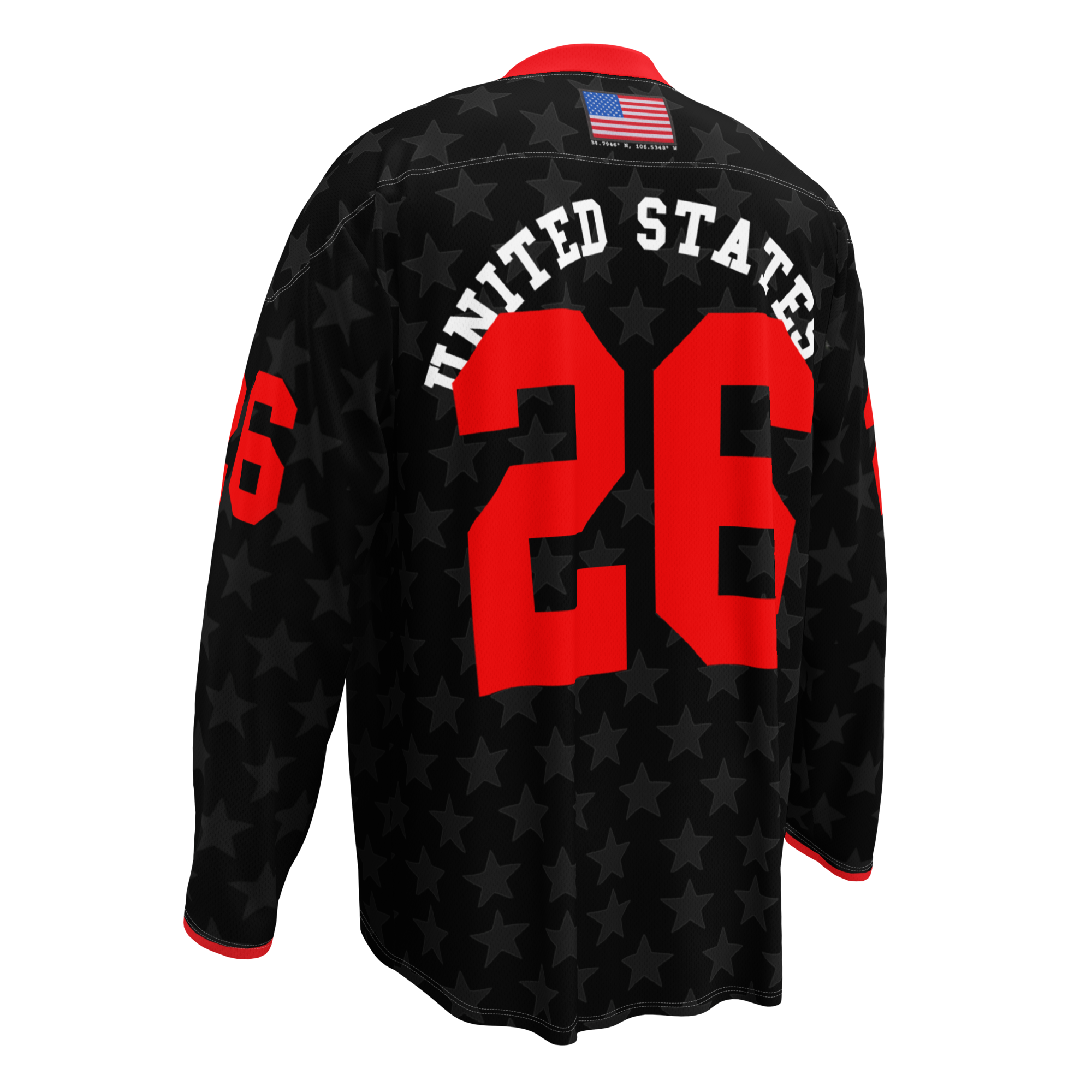 2026 USA 'Black Stars' Home Long Sleeve Jersey