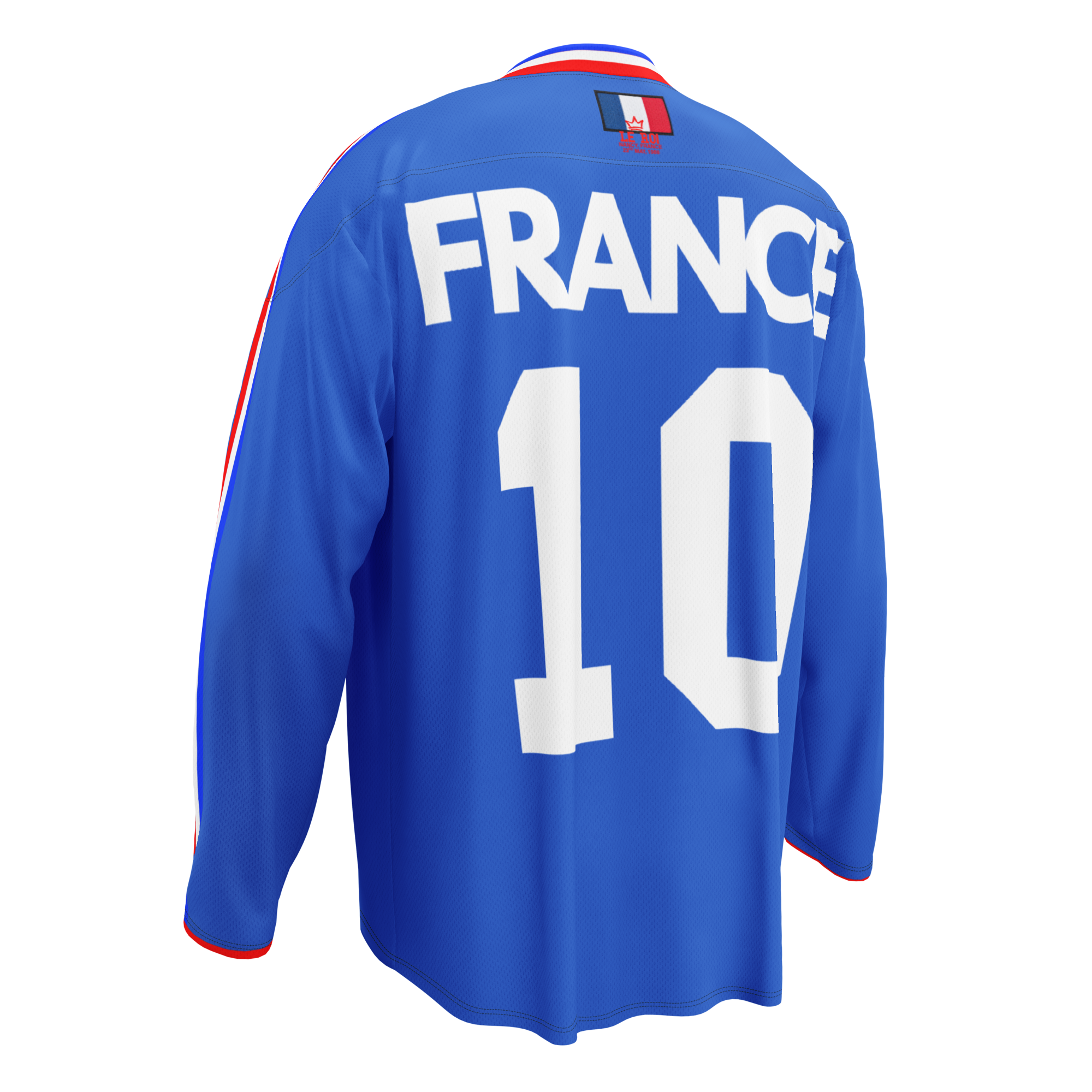 No Drug 1988 France Long Sleeve Jersey