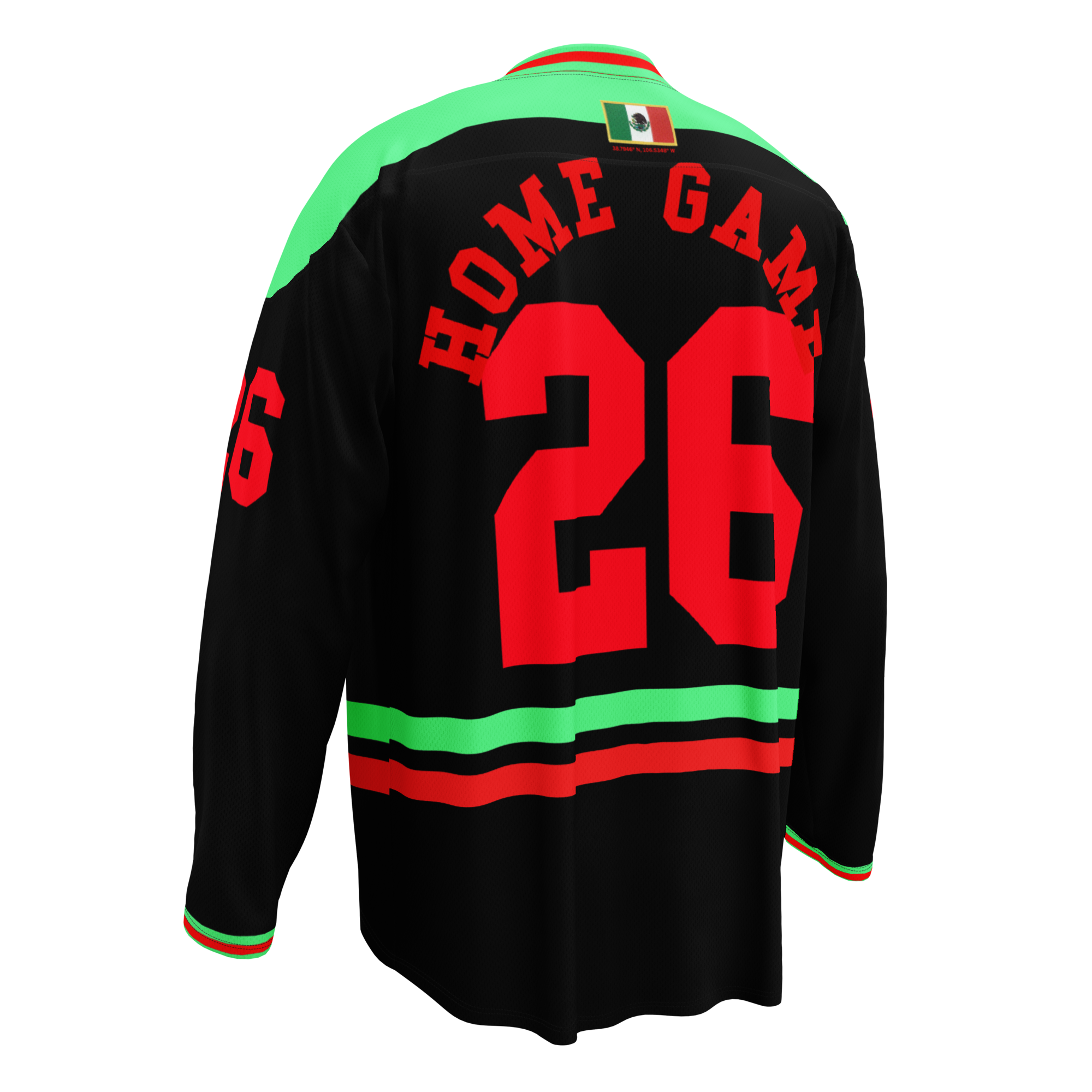Mexico Olympian Home Game Long Sleeve Jersey
