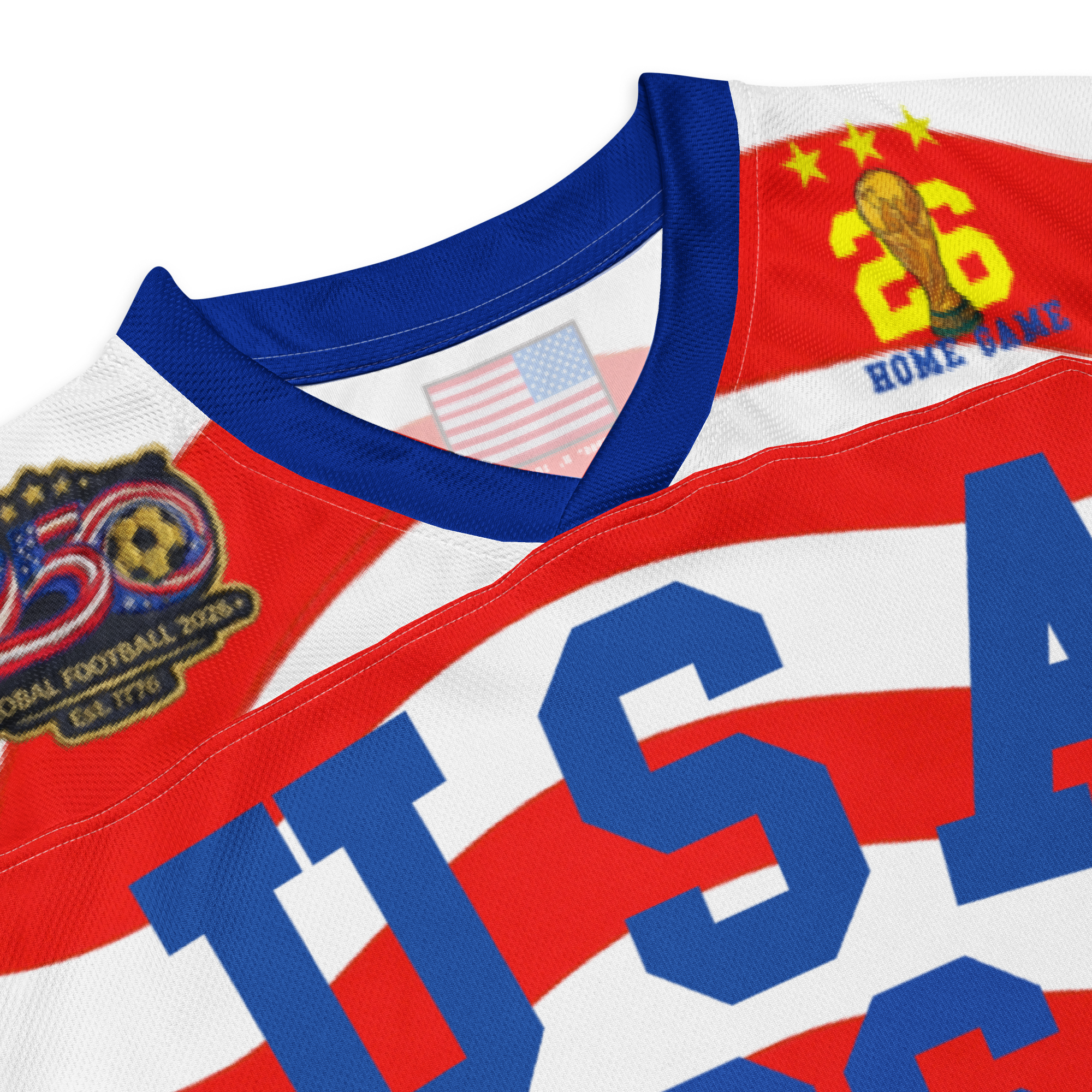 2026 USA Stripe Long Sleeve Soccer Jersey