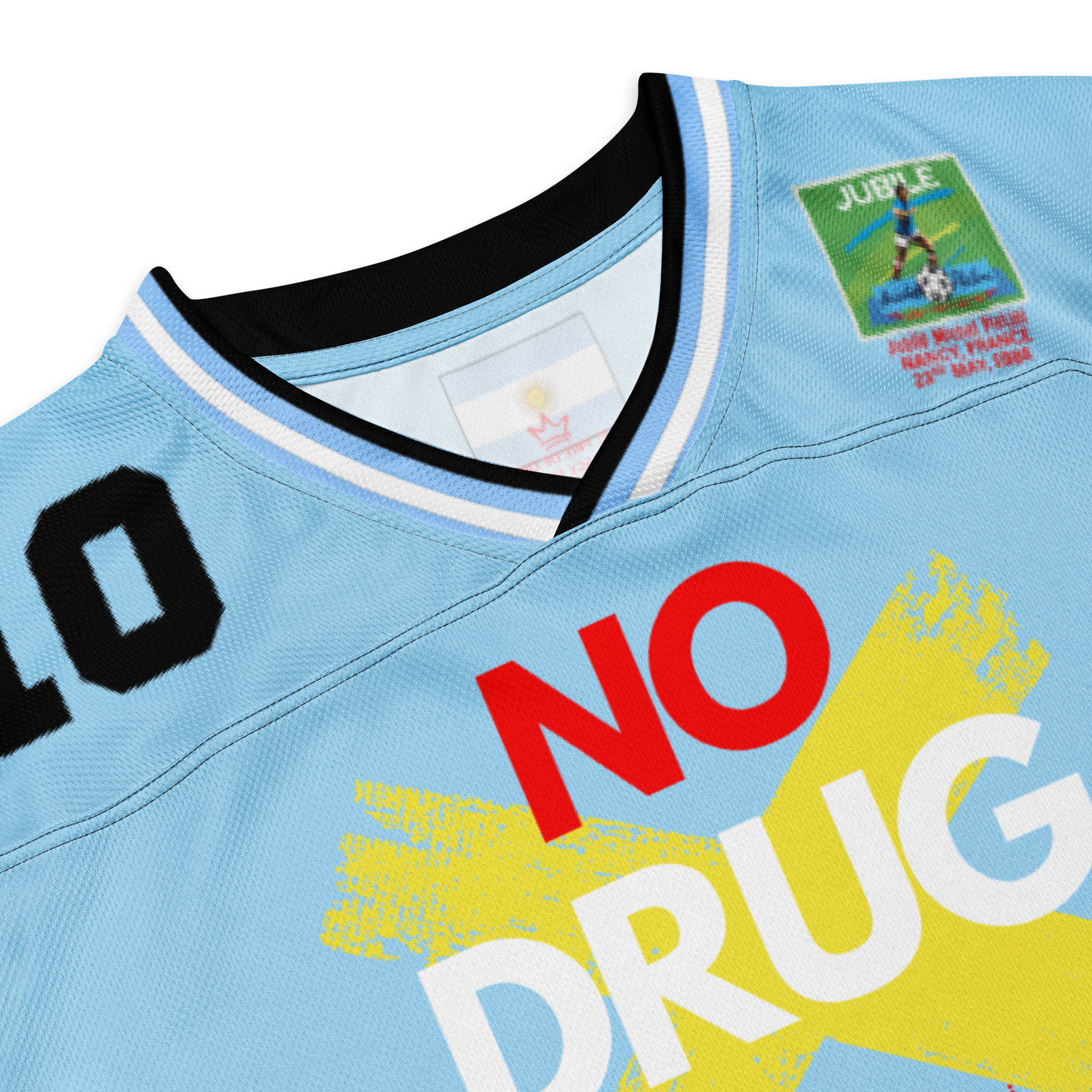 No Drug 1988 Argentina Long Sleeve Jersey