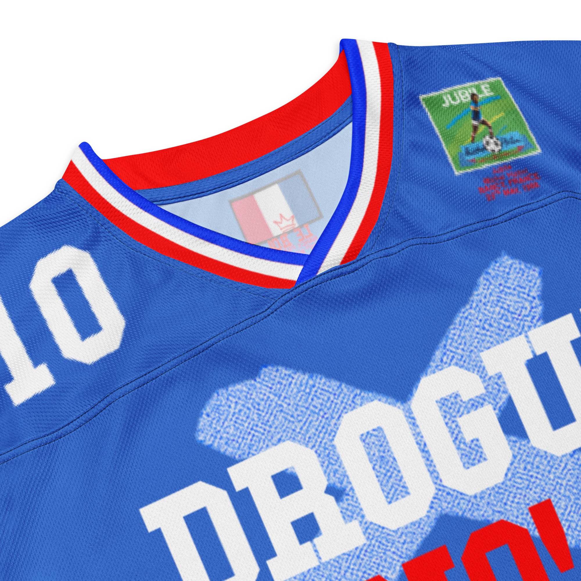 No Drug 1988 France Long Sleeve Jersey