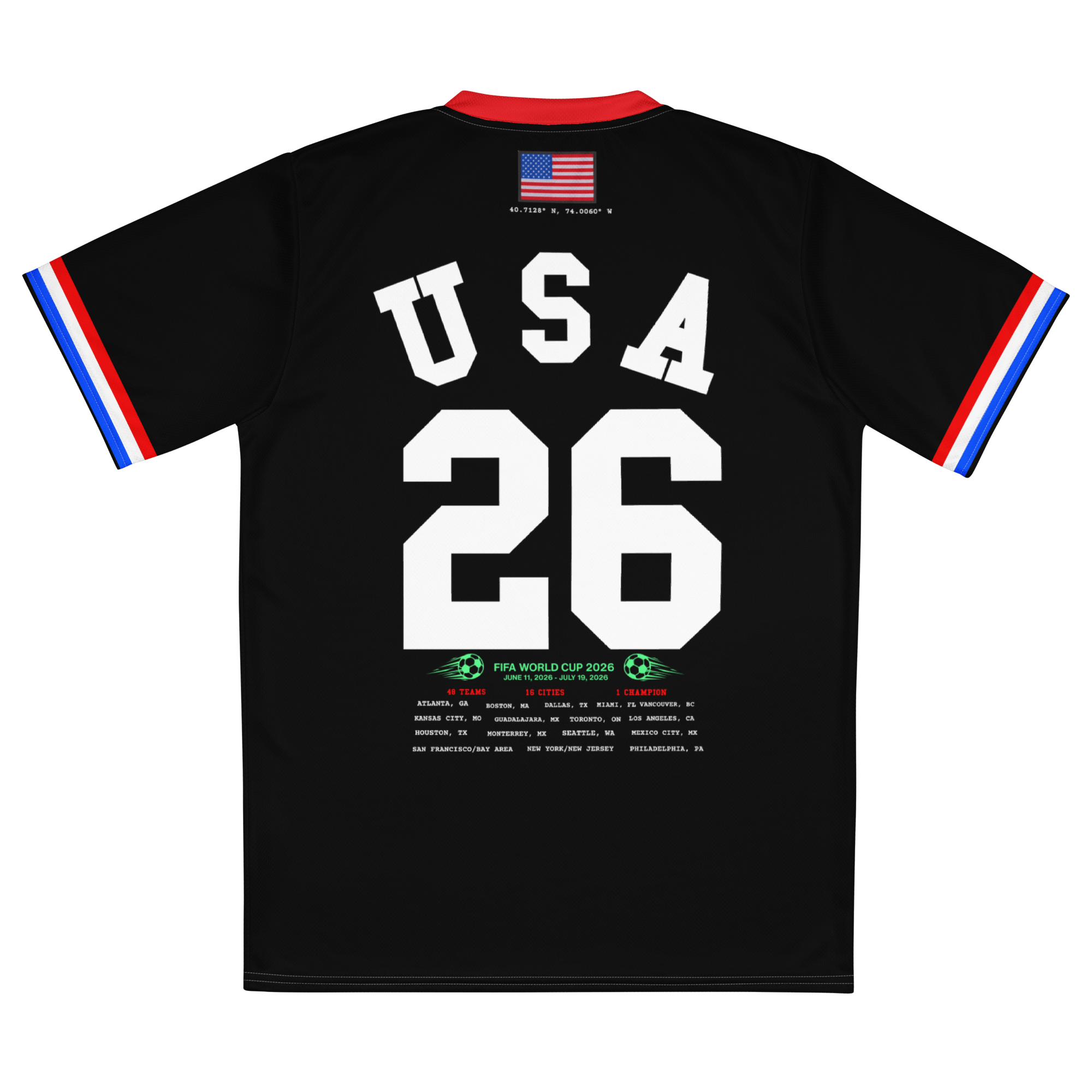 USA Retro World Cup 2026 Soccer Jersey