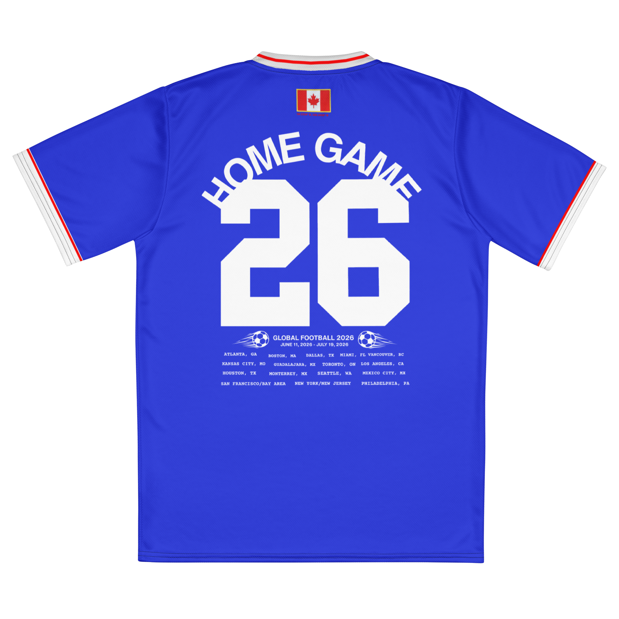 Canada 100 Anniversary Edition Soccer Jersey