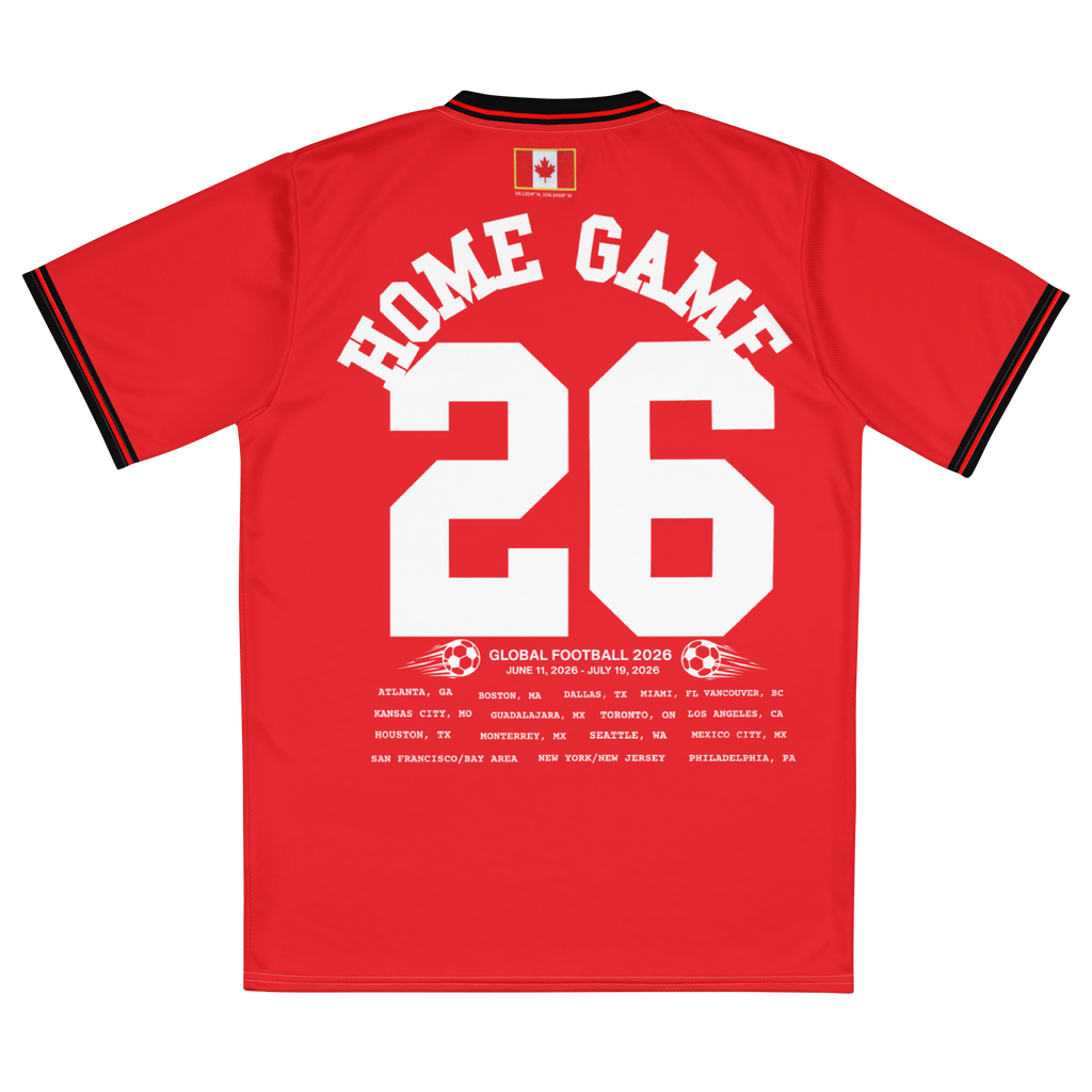 Canada 1983 Inspired Home Game Soccer Jersey