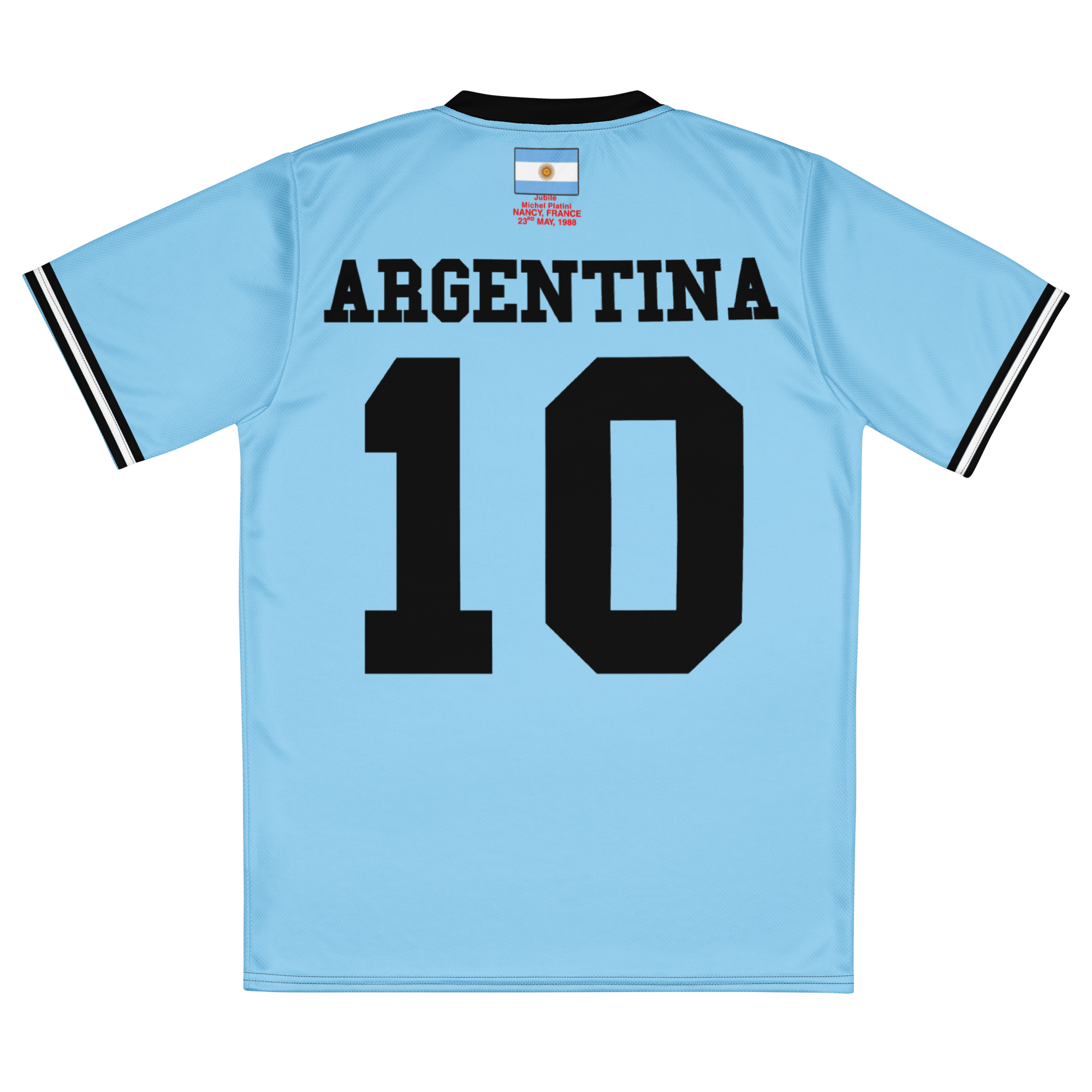 No Drug 1988 Argentina Soccer Jersey