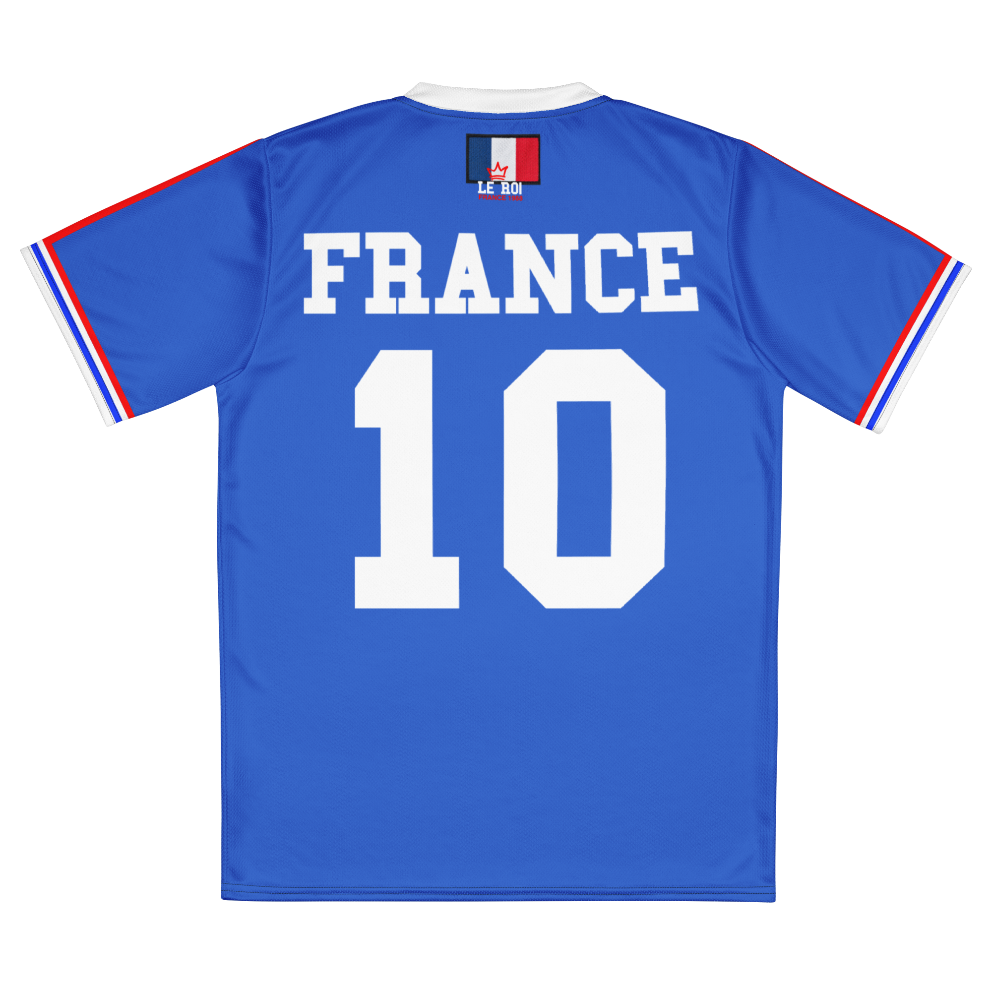 France 1988 'No Drug' Soccer Jersey