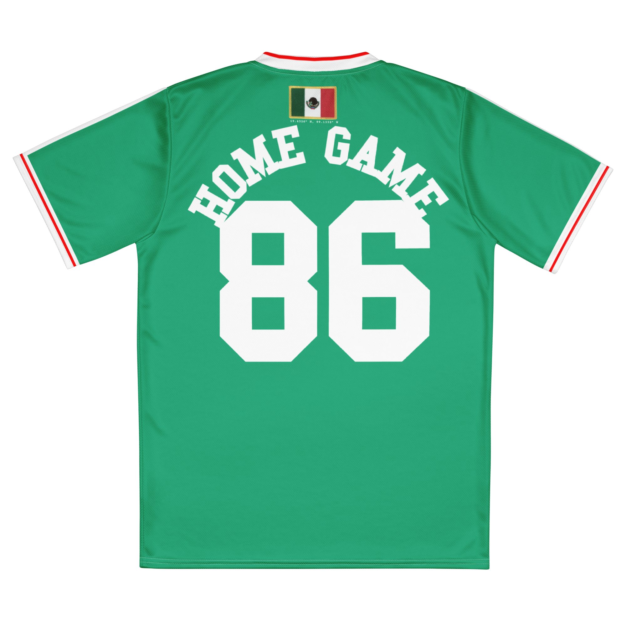 Mexico Vintage 1986 Inspired Soccer Jersey