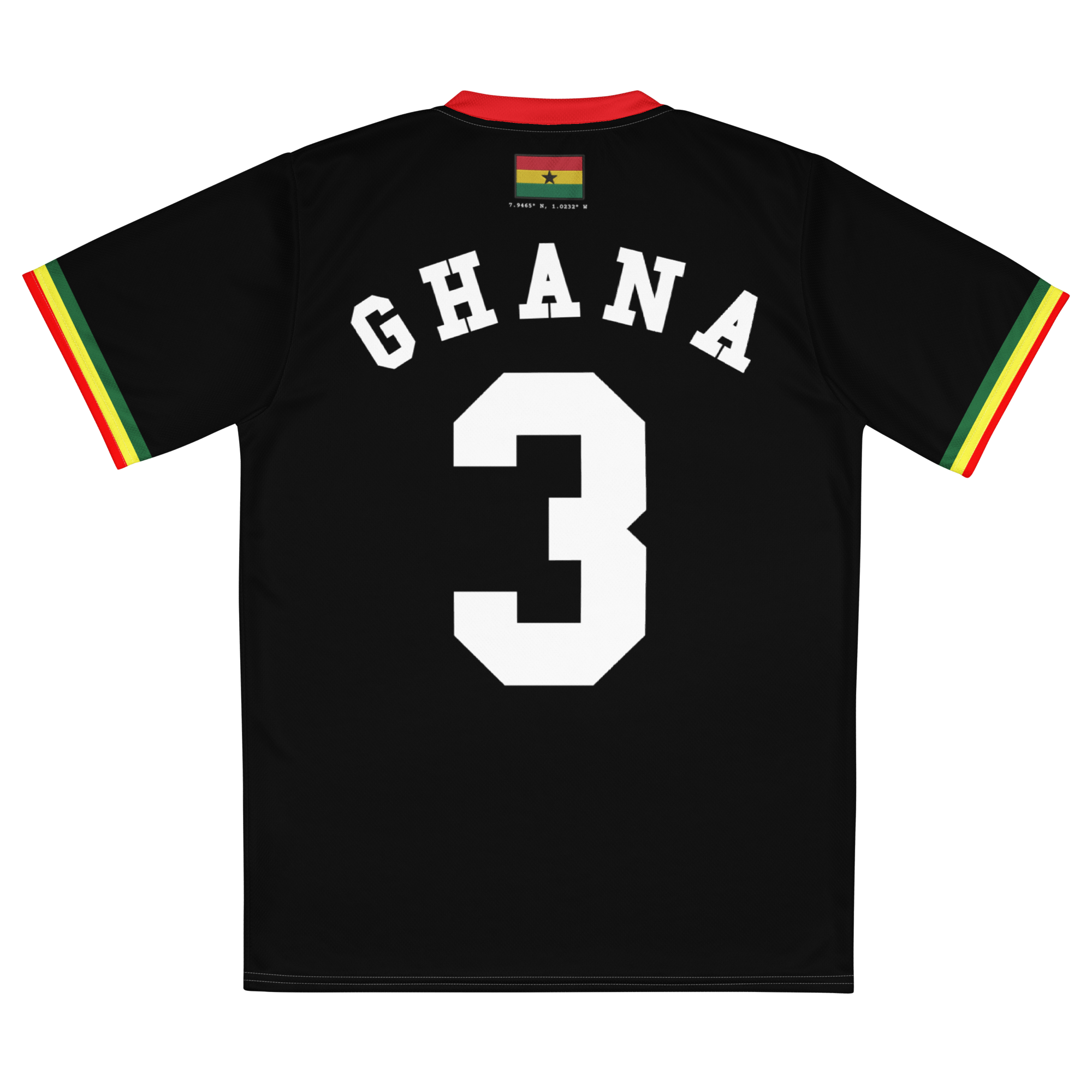 Ghana Retro Soccer Jersey