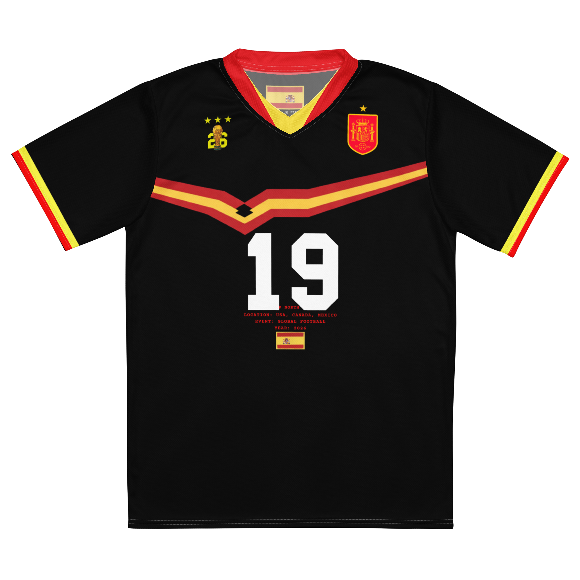 Spain Retro World Cup 2026 Soccer Jersey