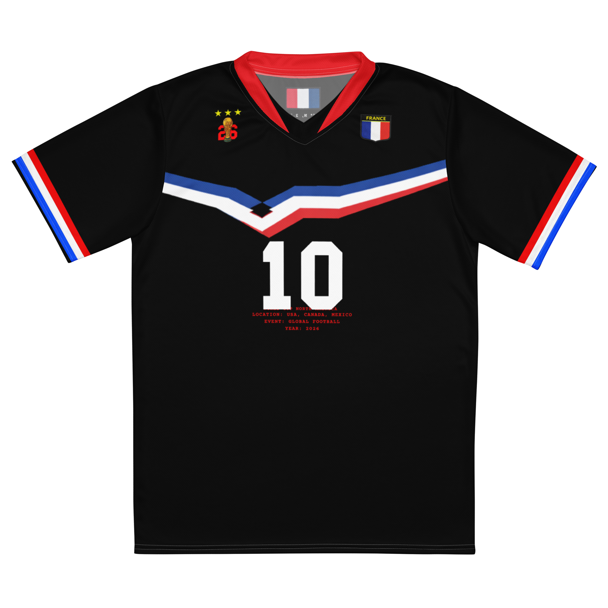 FRANCE Retro Soccer Jersey