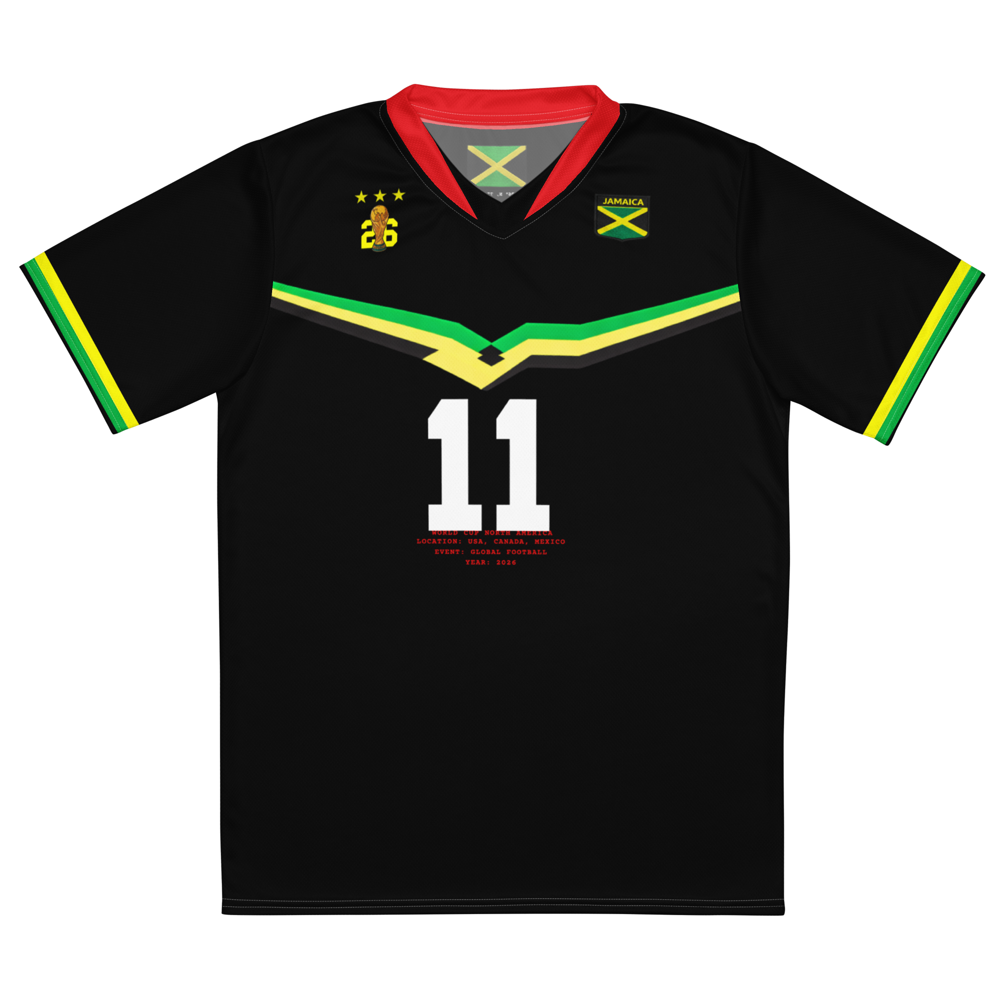 Jamaica Retro Soccer Jersey