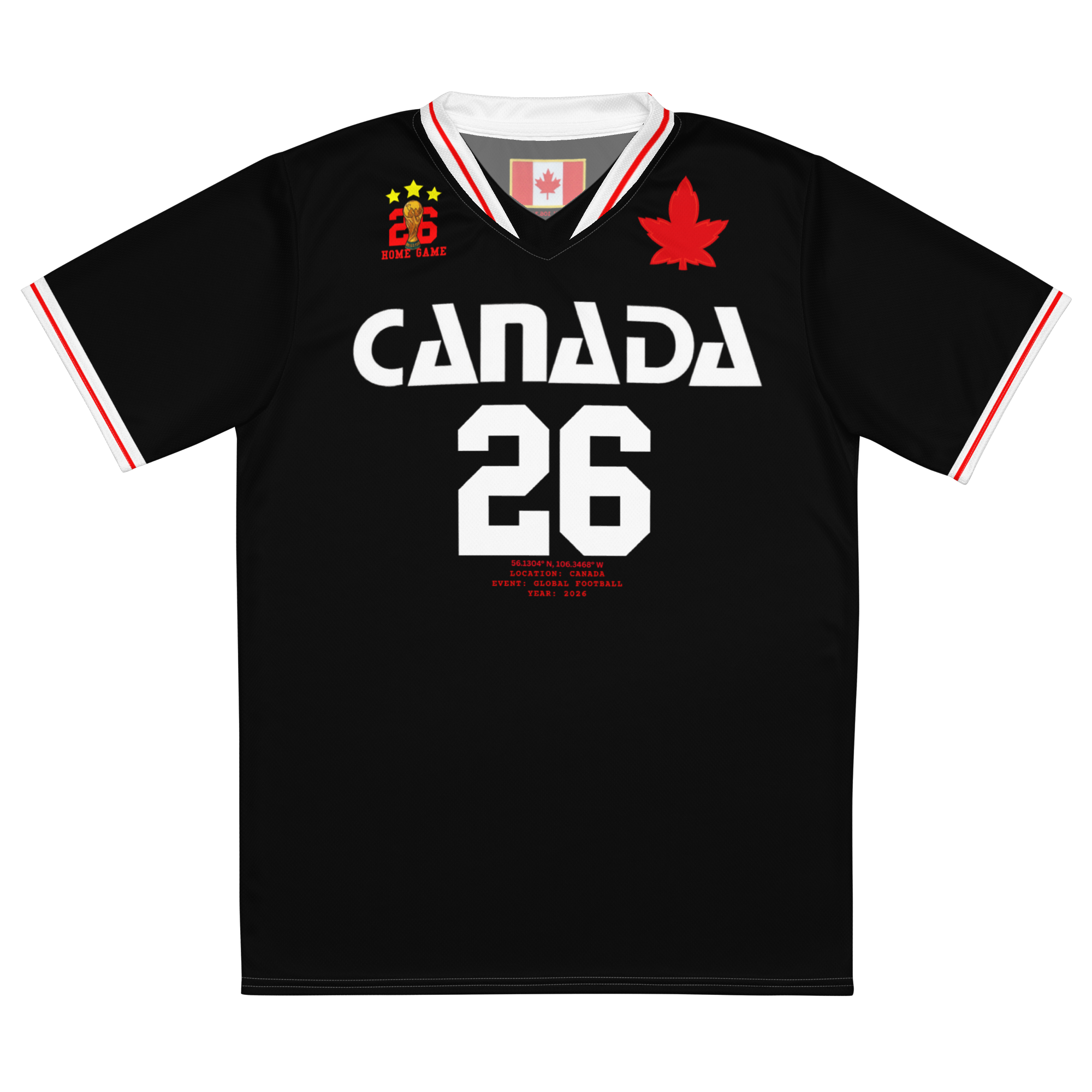 Canada 1983 Inspired Home Game Soccer Jersey