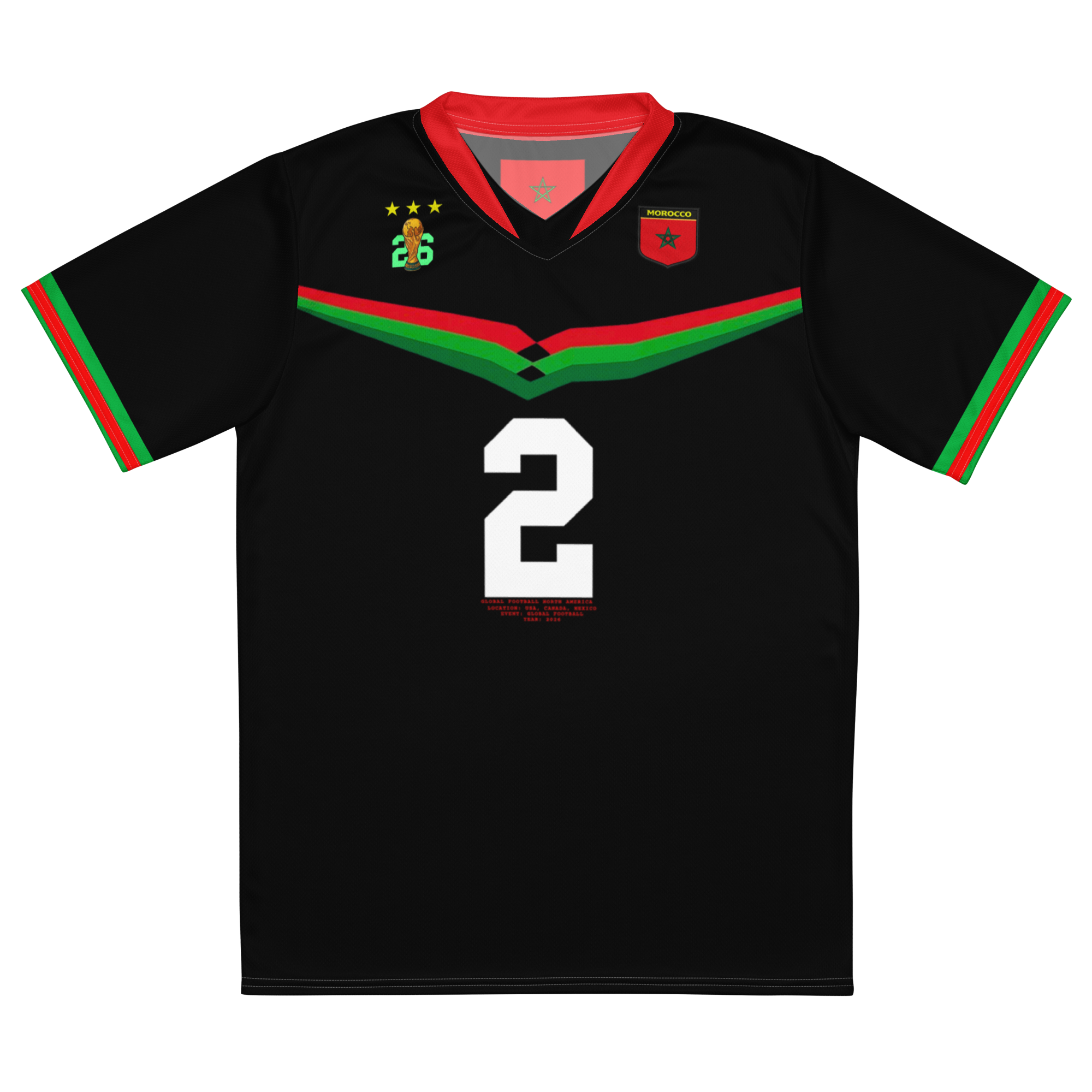 Morocco Retro Soccer Jersey