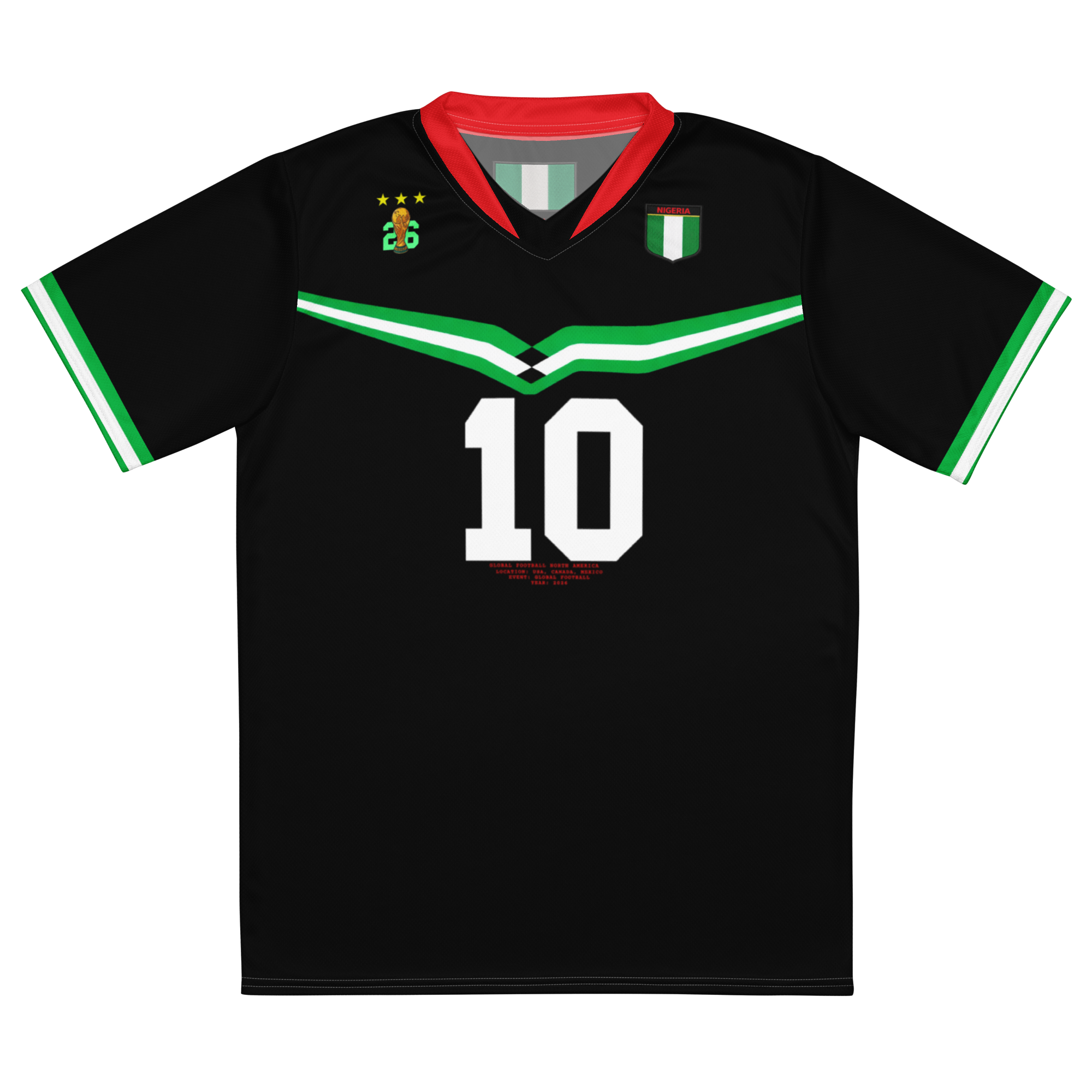 Nigeria Retro Soccer Jersey
