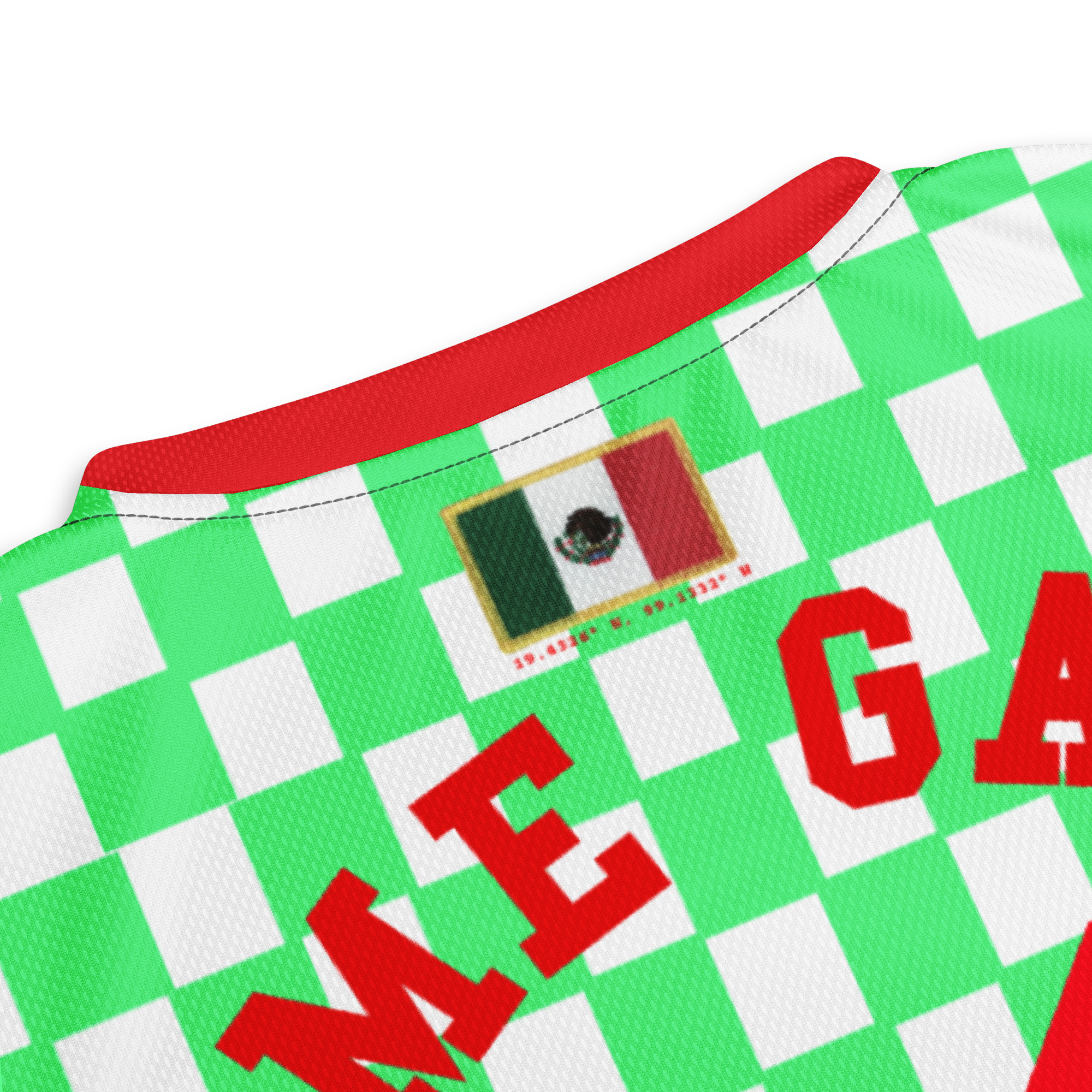 Mexico 1986 Inspired Home Game Soccer Jersey