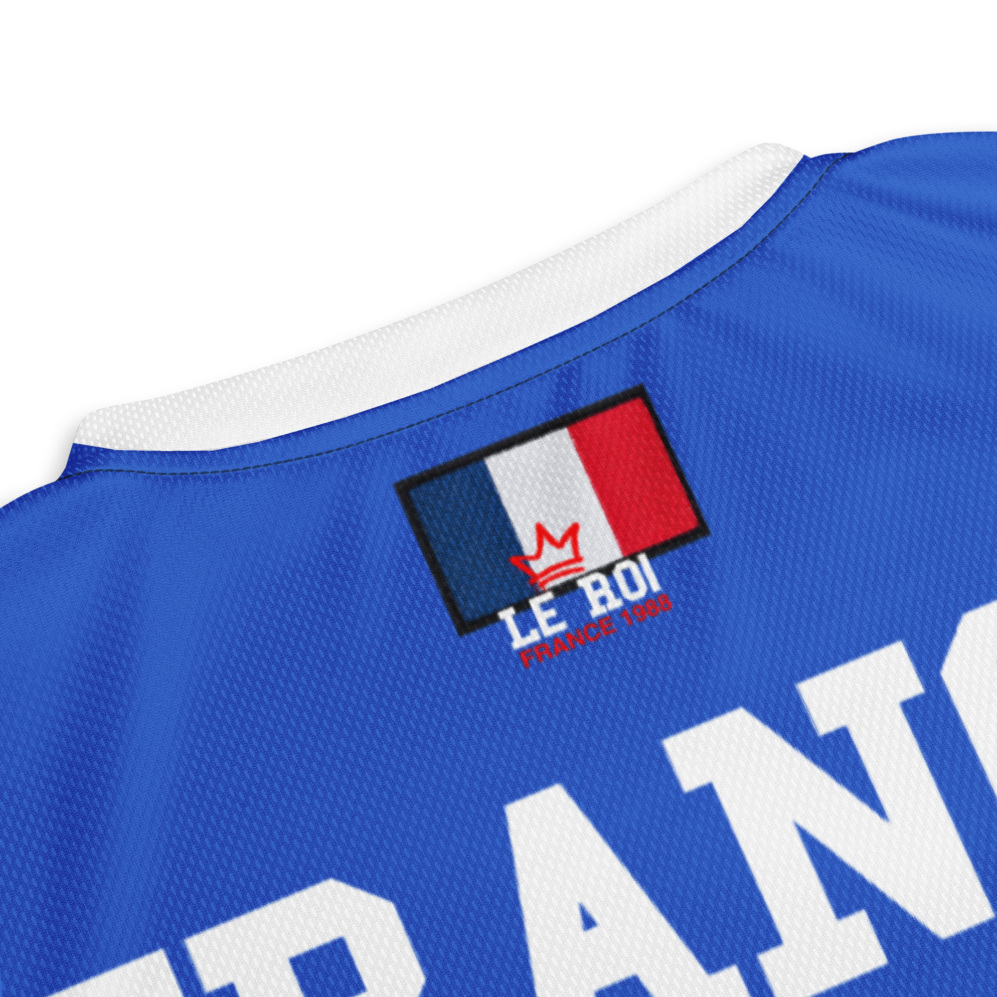 France 1988 'No Drug' Soccer Jersey