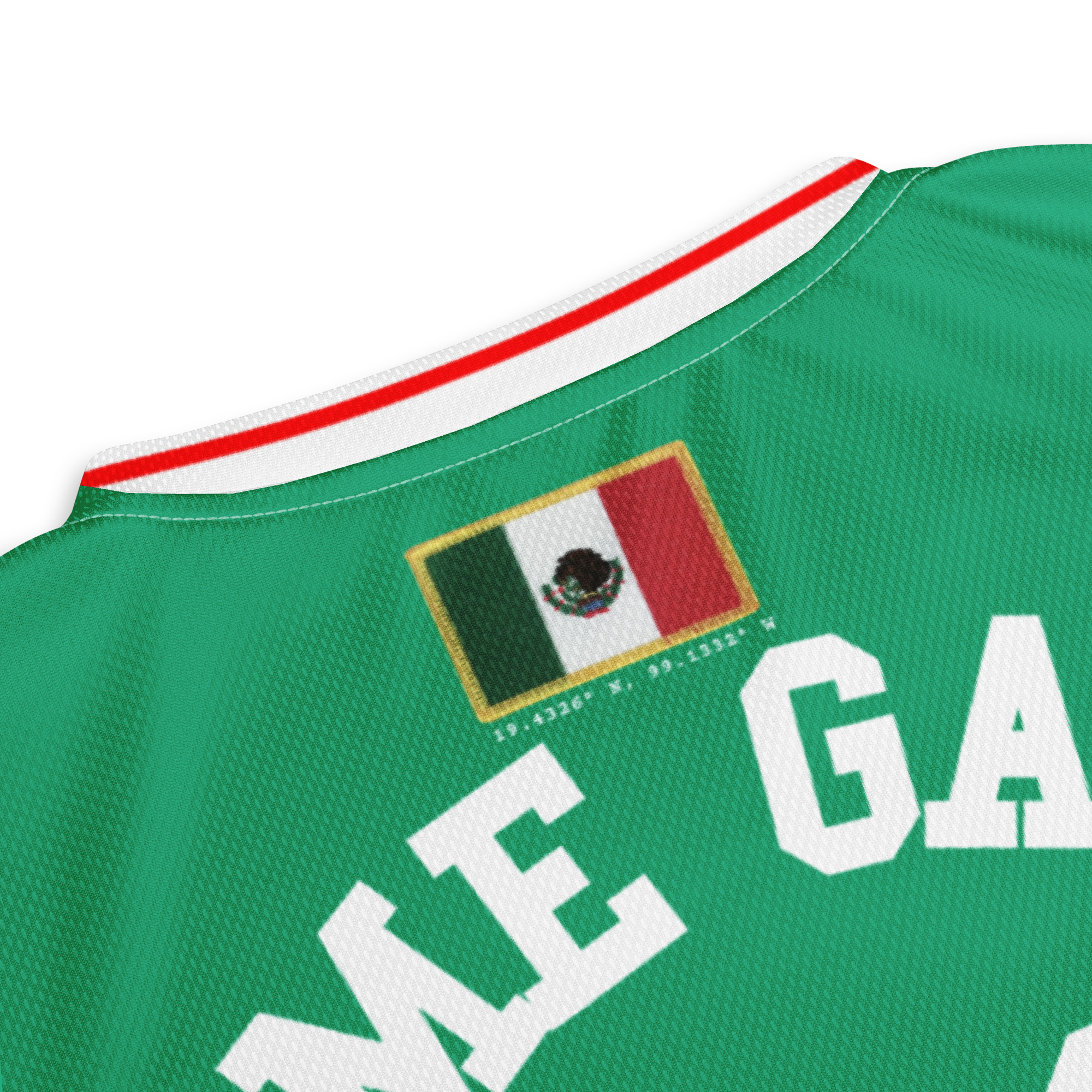 Mexico Vintage 1986 Inspired Soccer Jersey