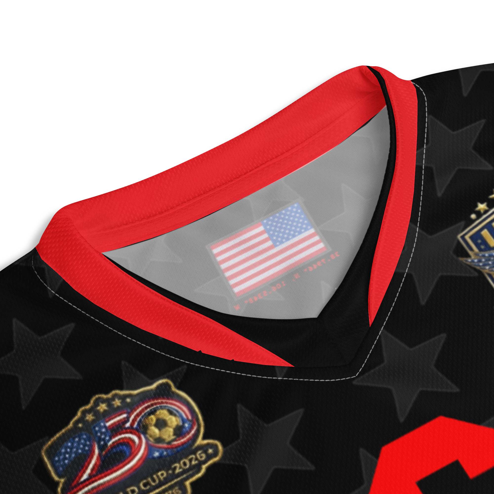 2026 World Cup USA Home Black Soccer Jersey