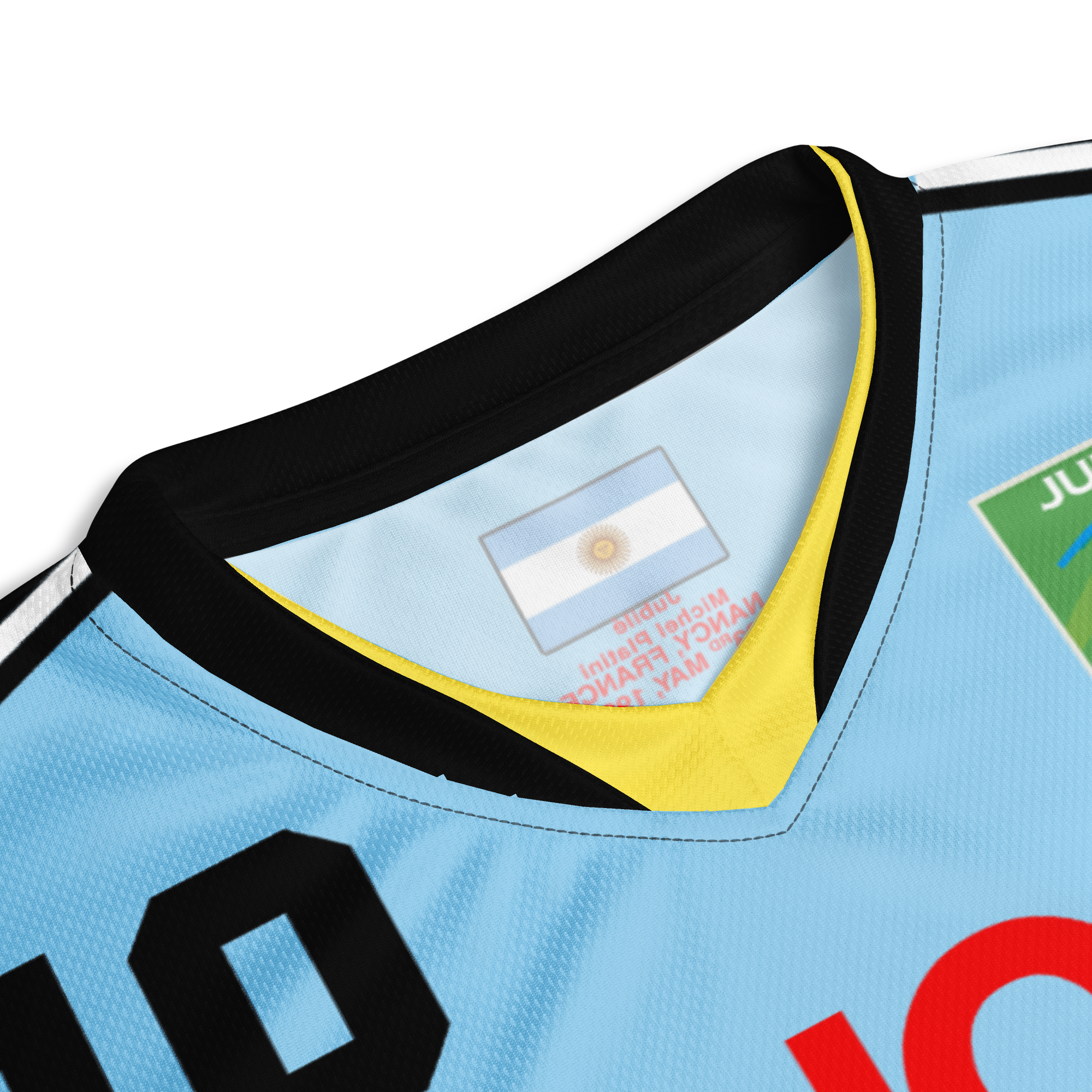 No Drug 1988 Argentina Soccer Jersey