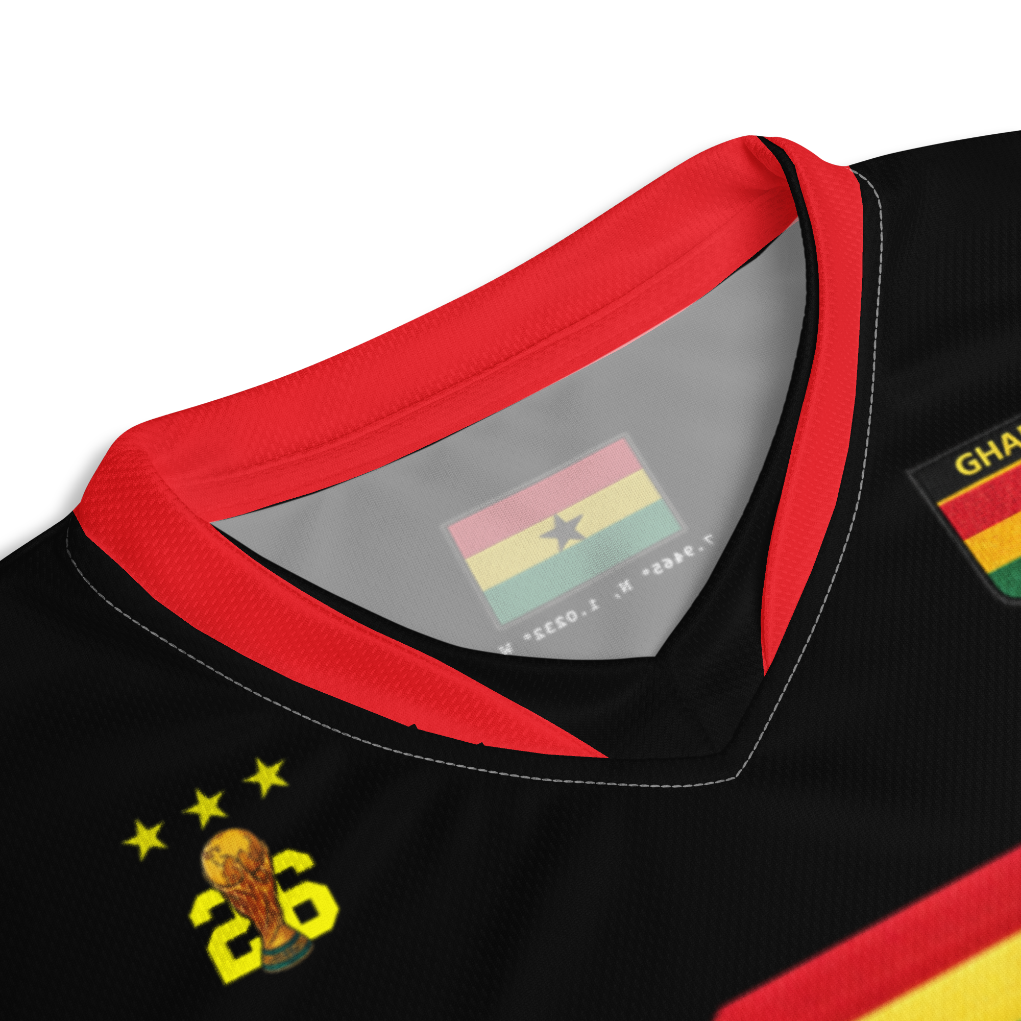 Ghana Retro Soccer Jersey