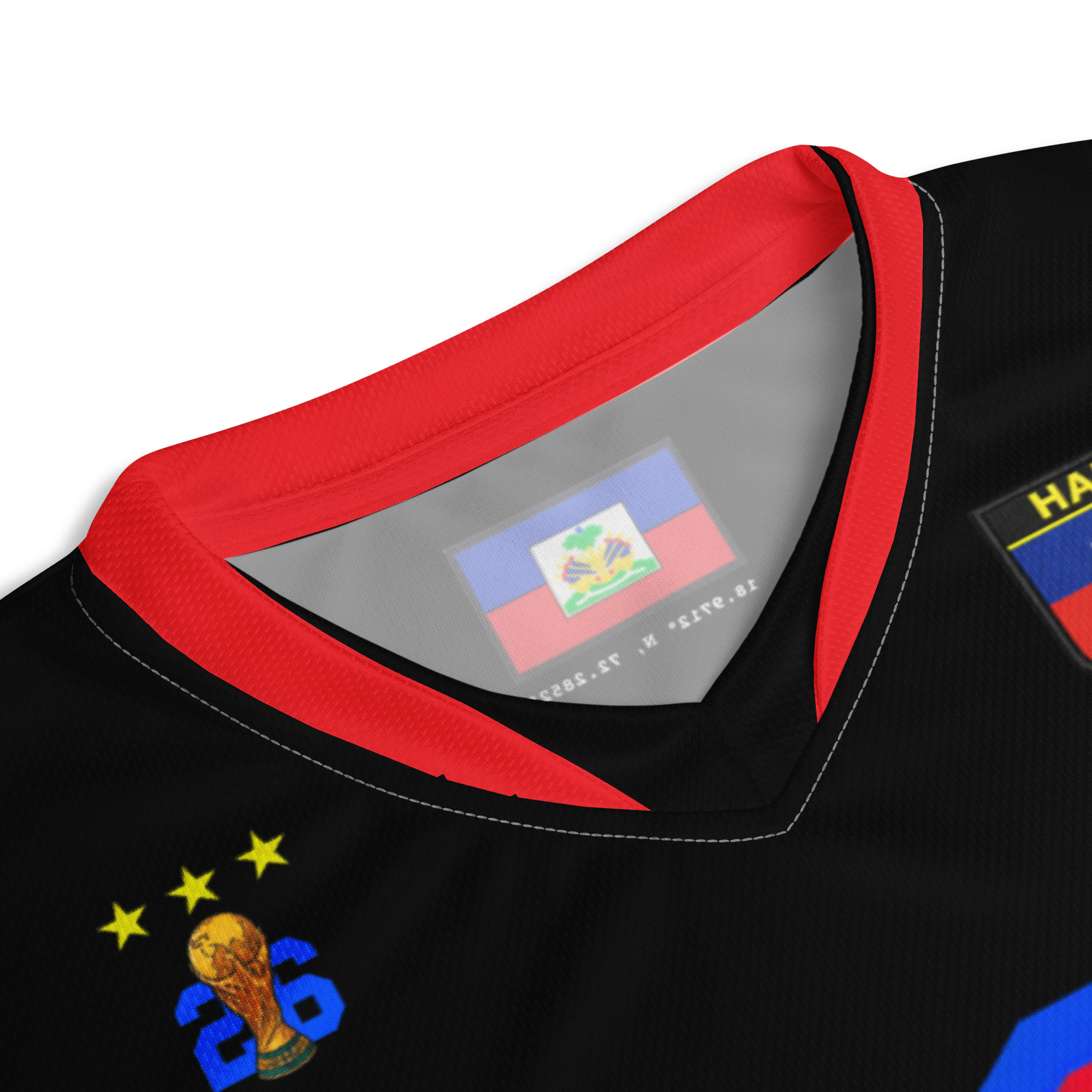 Haiti Retro Soccer Jersey